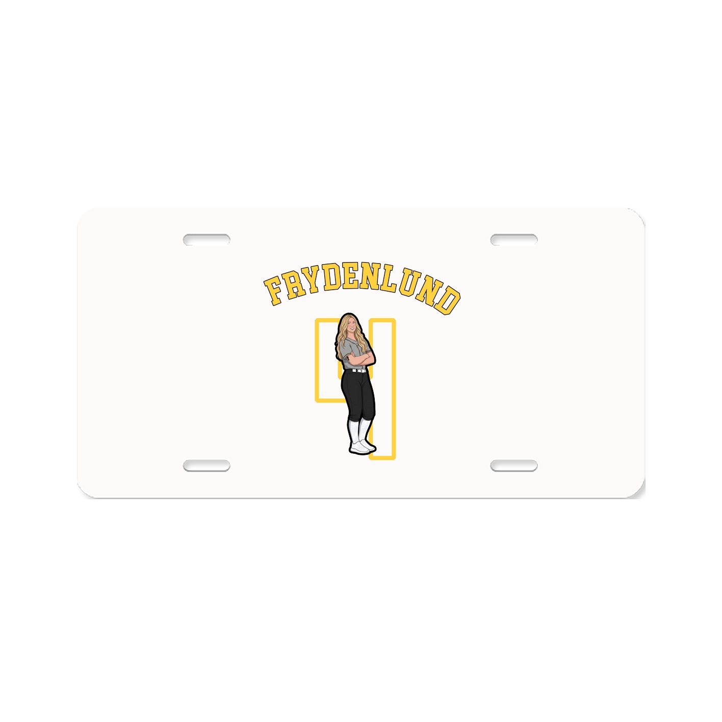 License Plate — Shirsey Arch in Classic