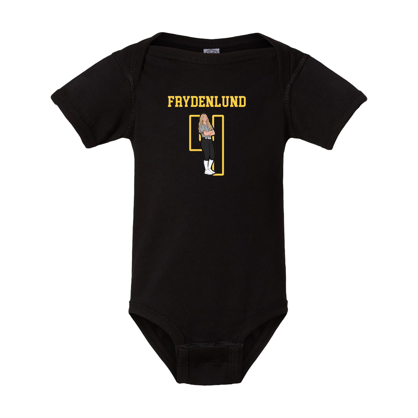 Baby Onesie — Shirsey in Black