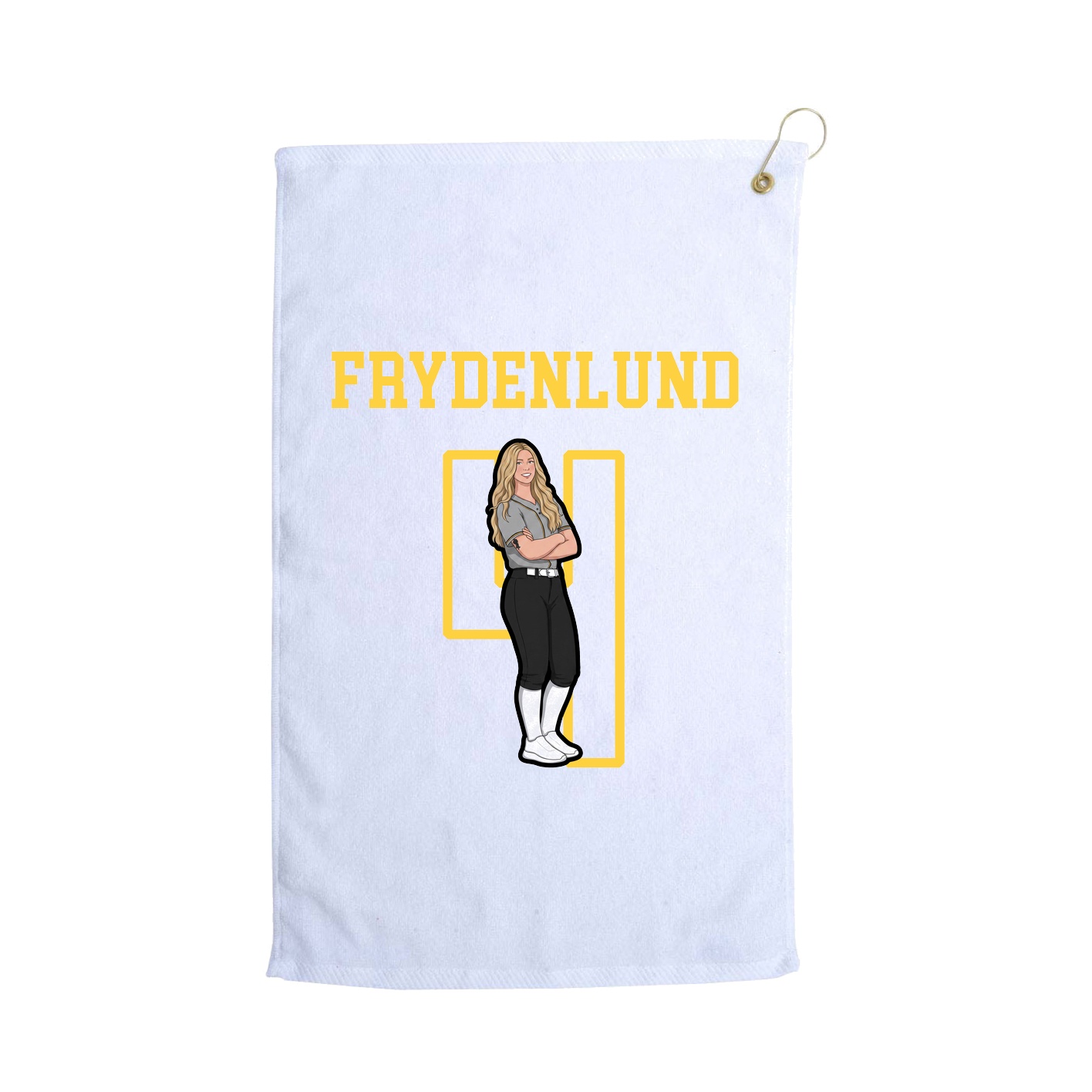 Golf Towel — Shirsey in White