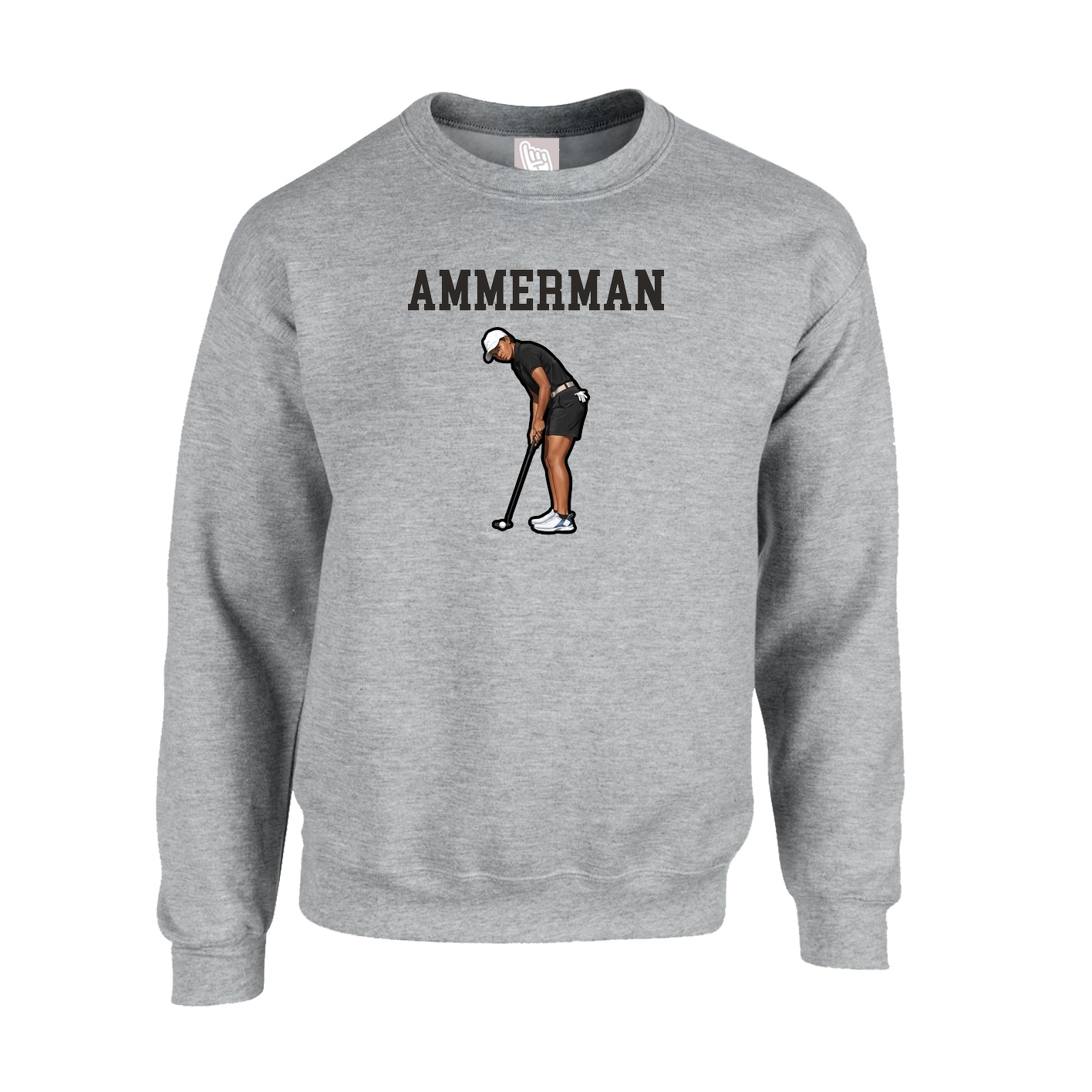 Fleece Crew — Shirsey in Grey
