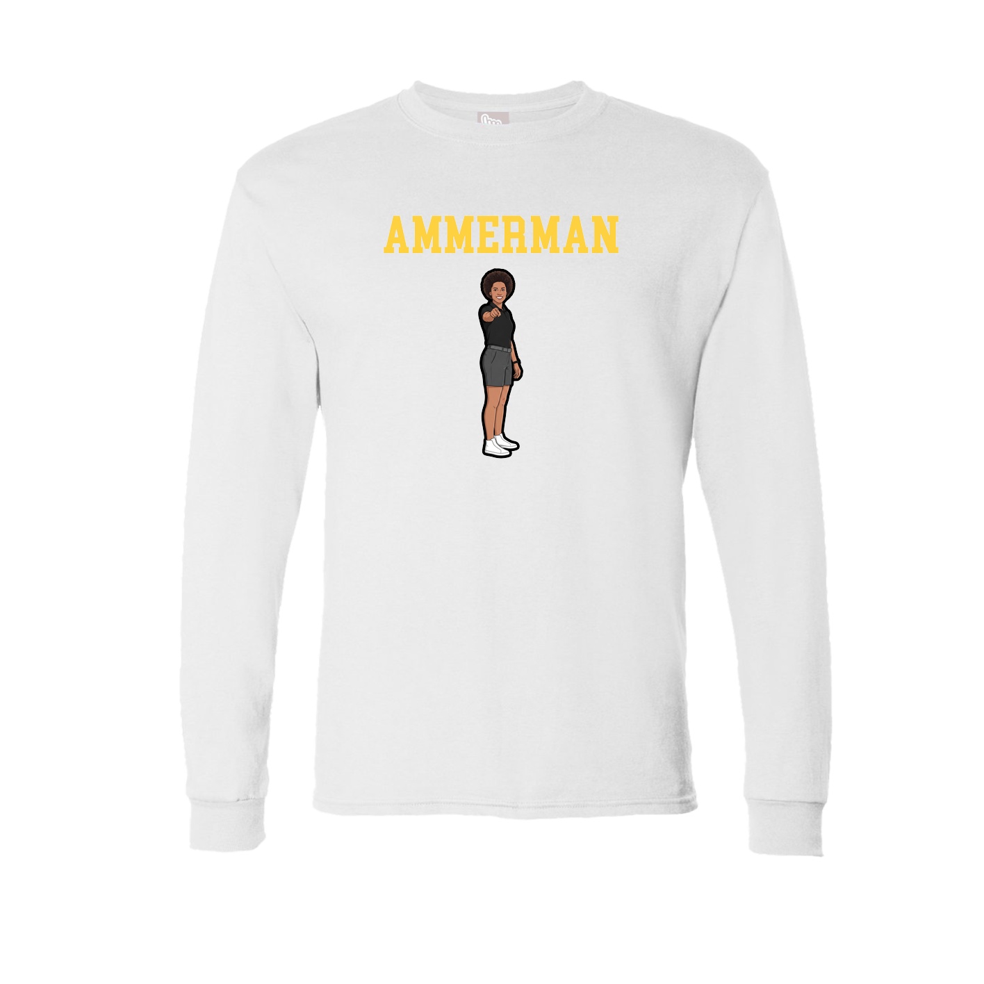 Long Sleeve Tee — Shirsey in White