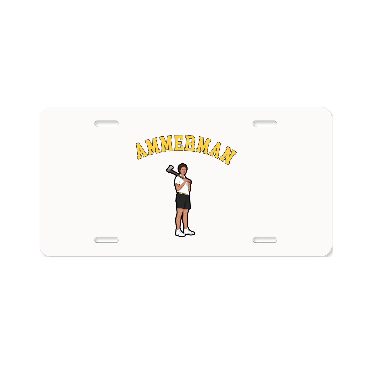 License Plate — Shirsey Arch in Classic