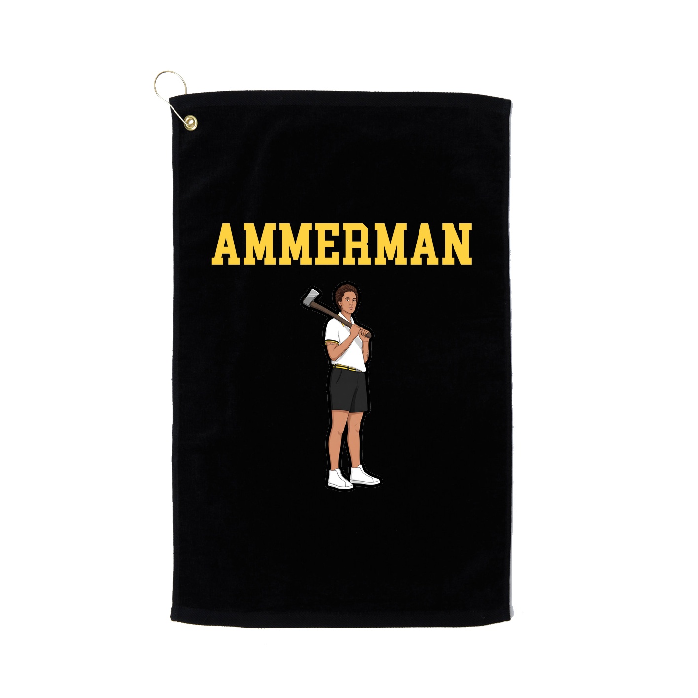 Golf Towel — Shirsey in Black