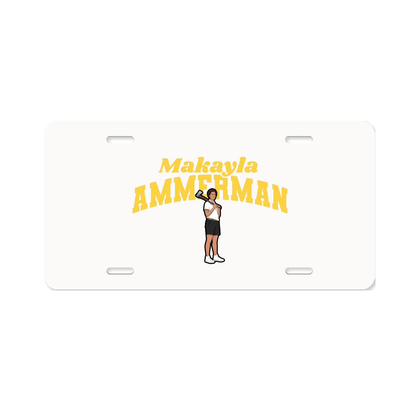 License Plate — Signature Arch in Classic