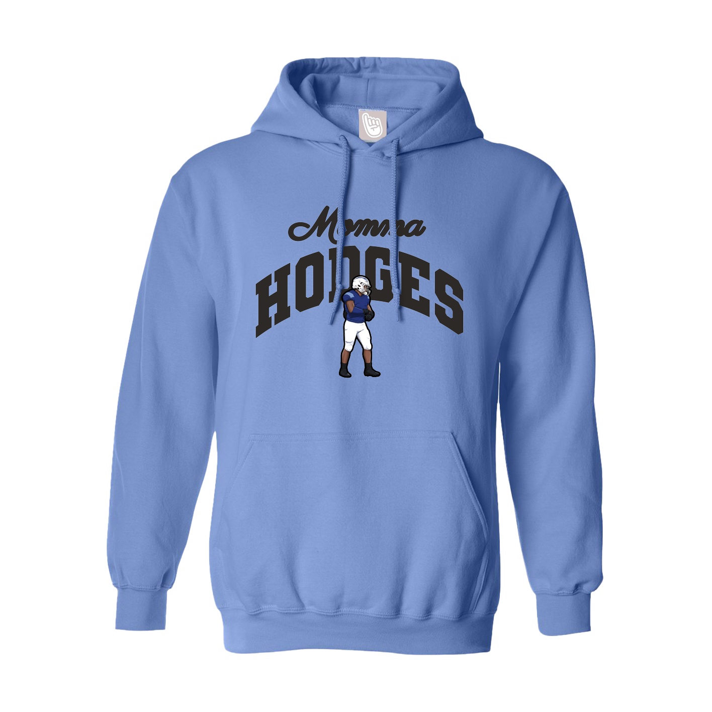 Youth Hoodie — Mothers Day Arch in Powder Blue