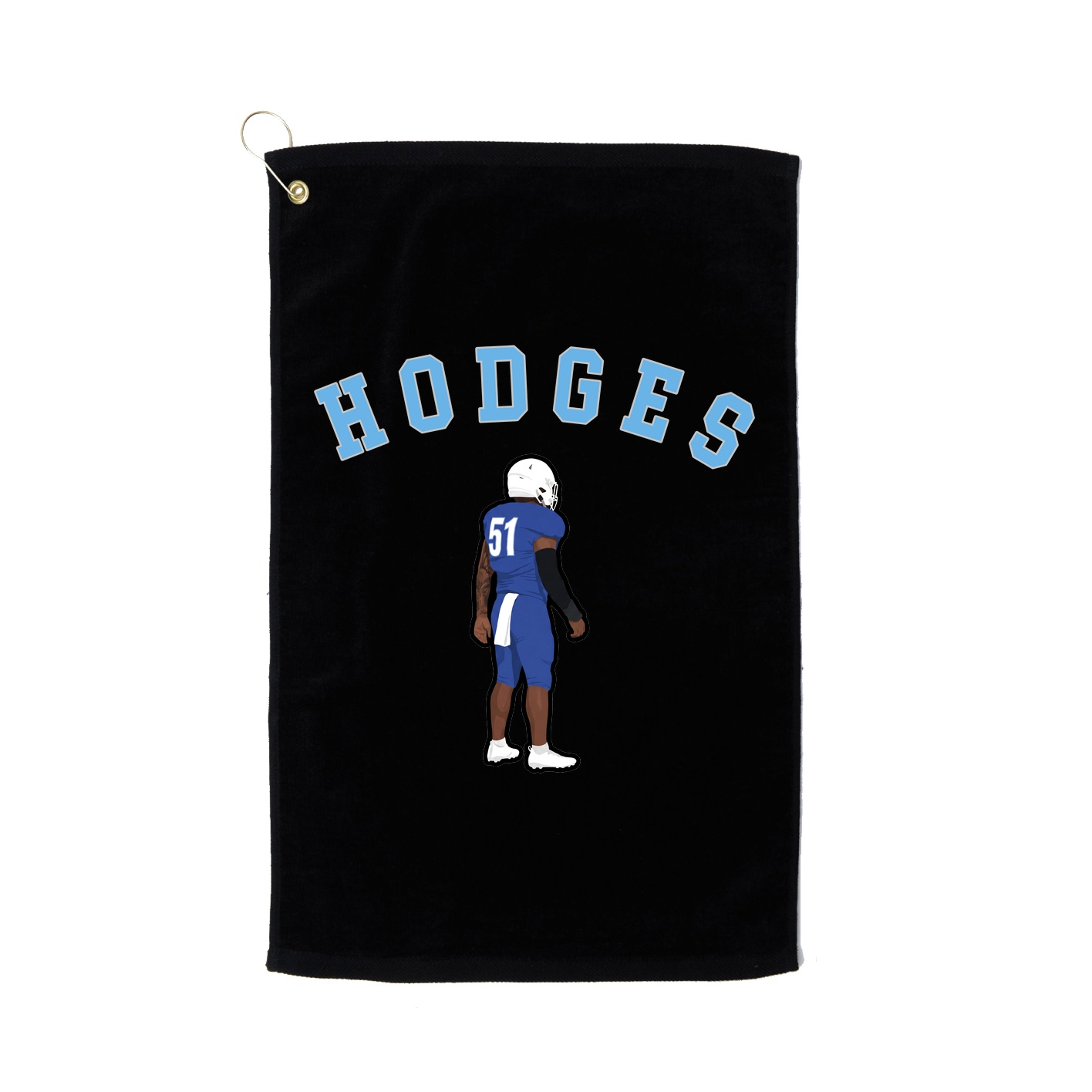 Golf Towel — Shirsey Arch in Black