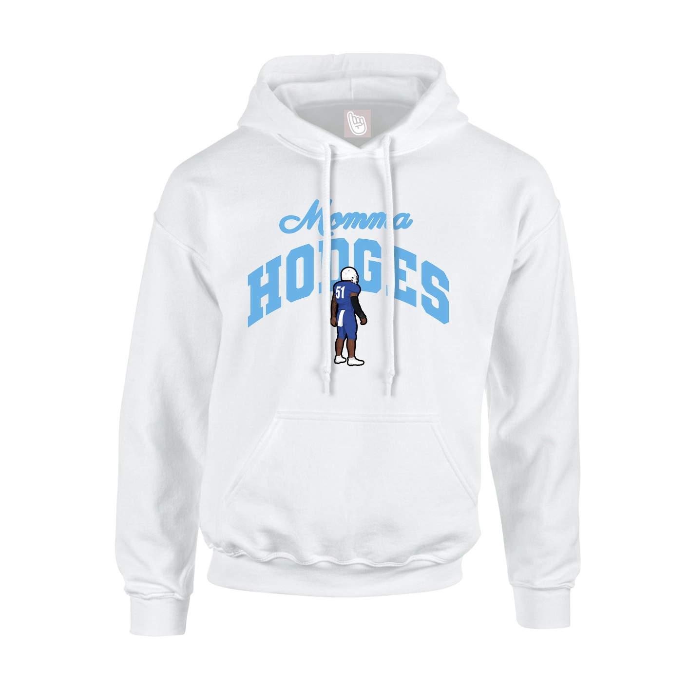 Hoodie — Mothers Day Arch in White