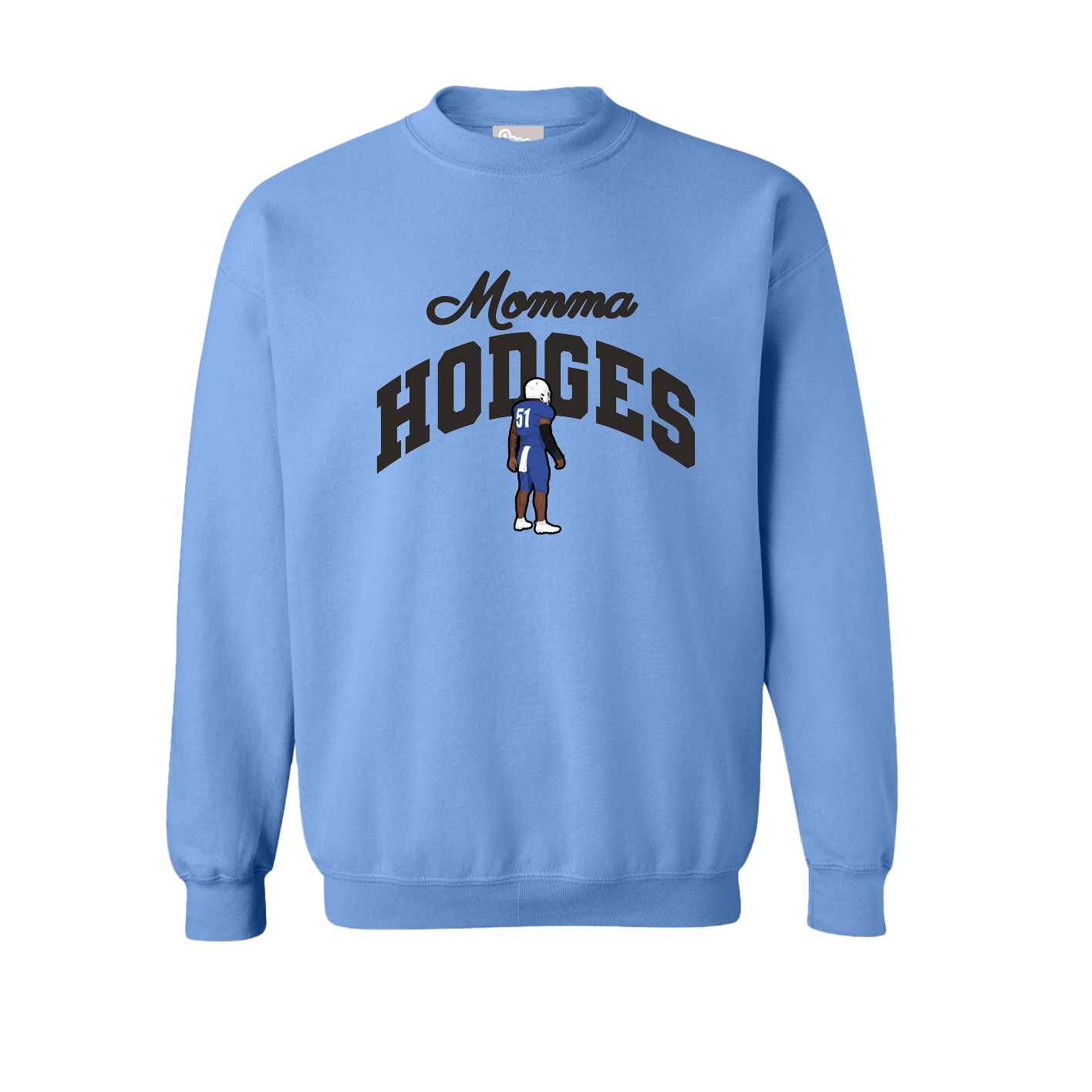 Fleece Crew — Mothers Day Arch in Powder Blue