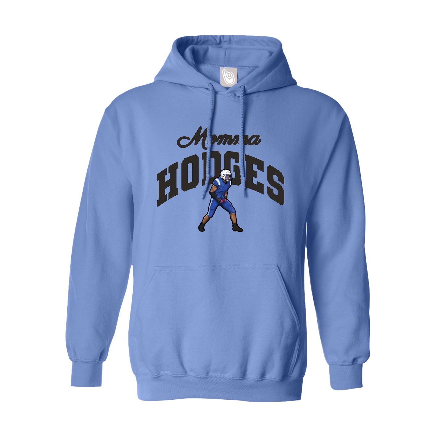 Youth Hoodie — Mothers Day Arch in Powder Blue