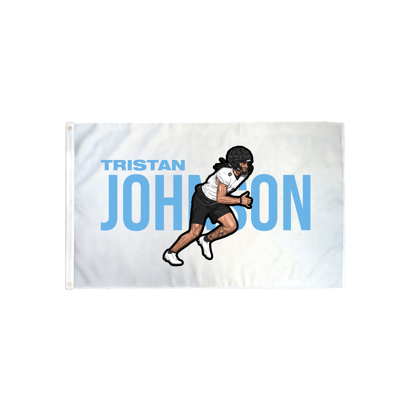 3x5 Flag — Player Name in Classic