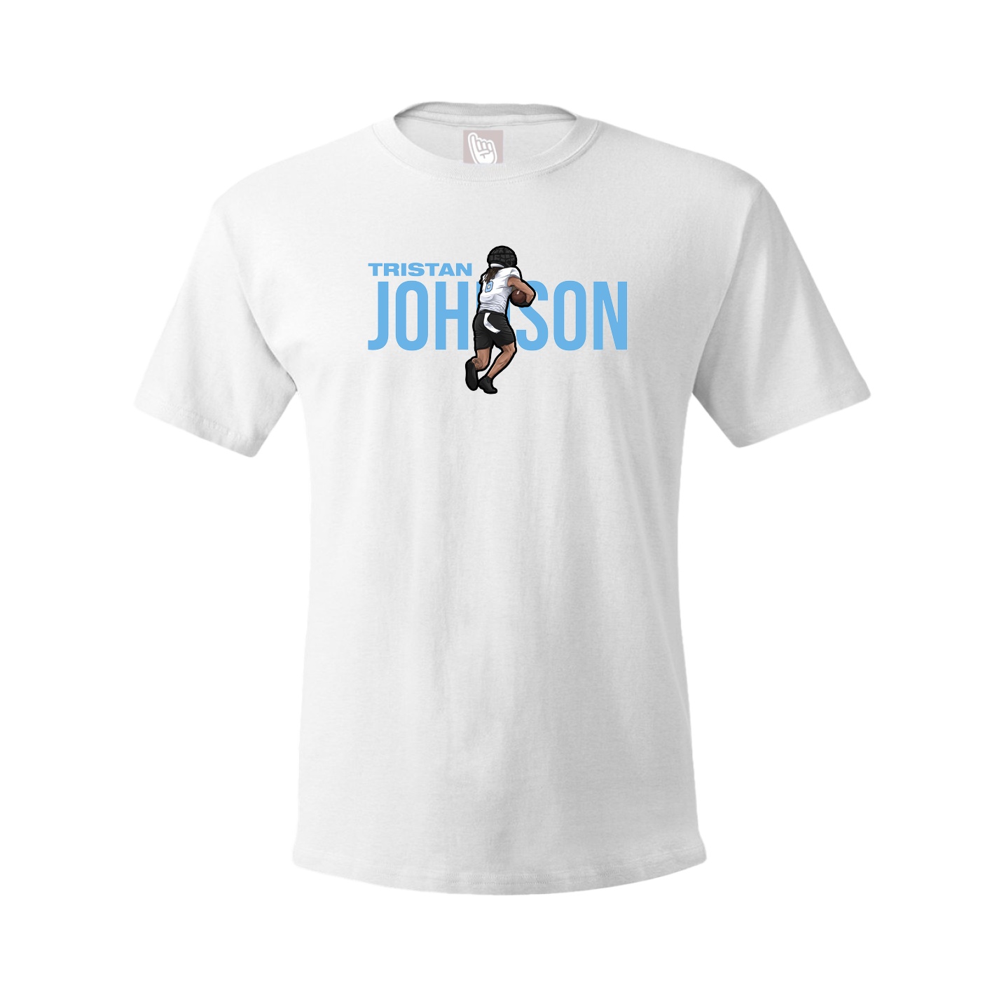 Youth Tee — Player Name in White