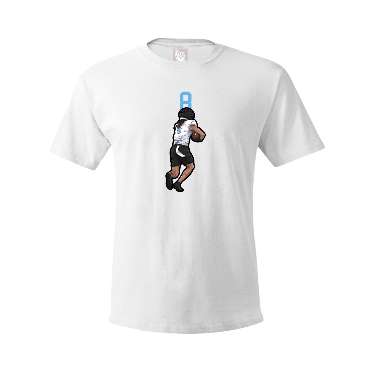 Tee — Number Top in White
