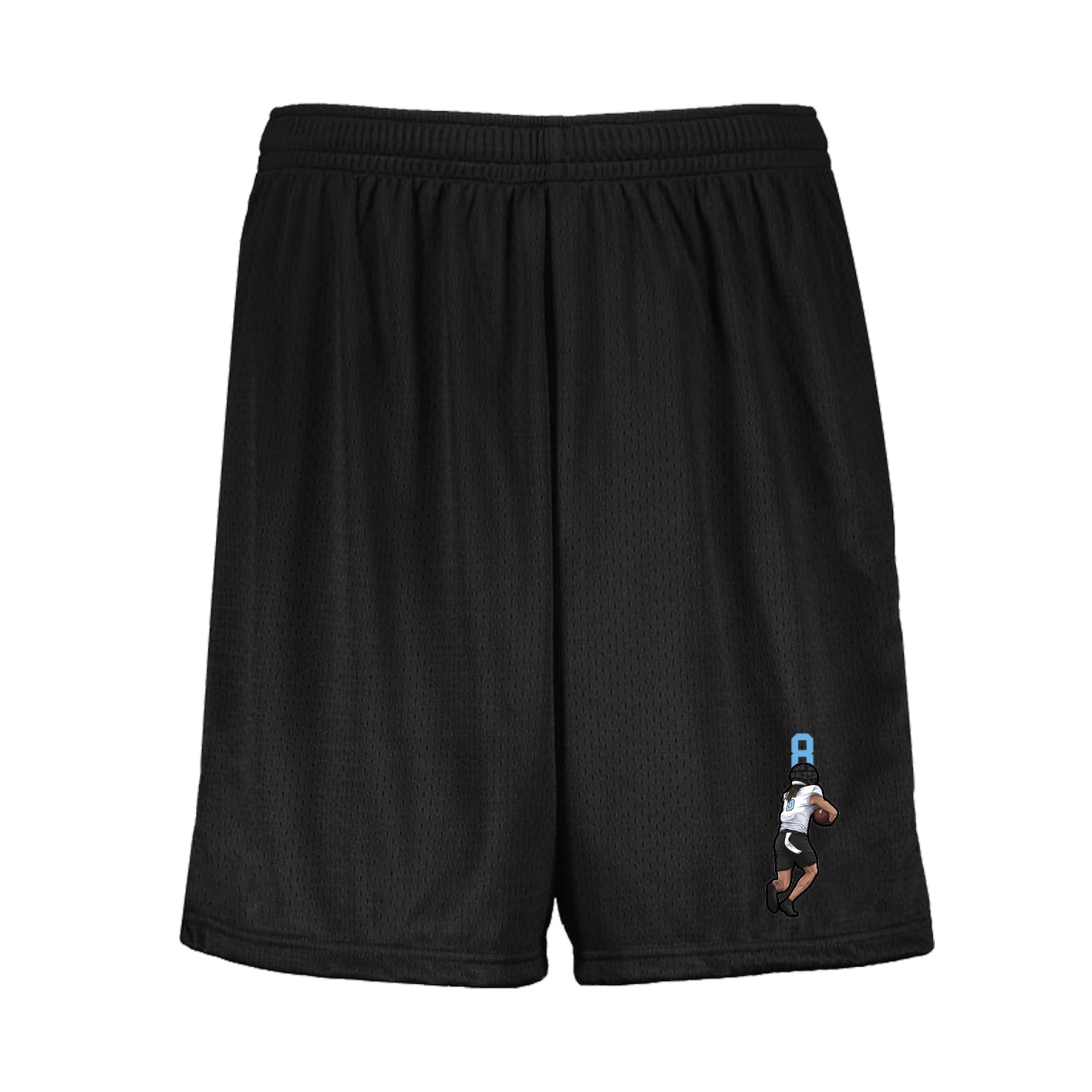 Shorts — Number Top in Black