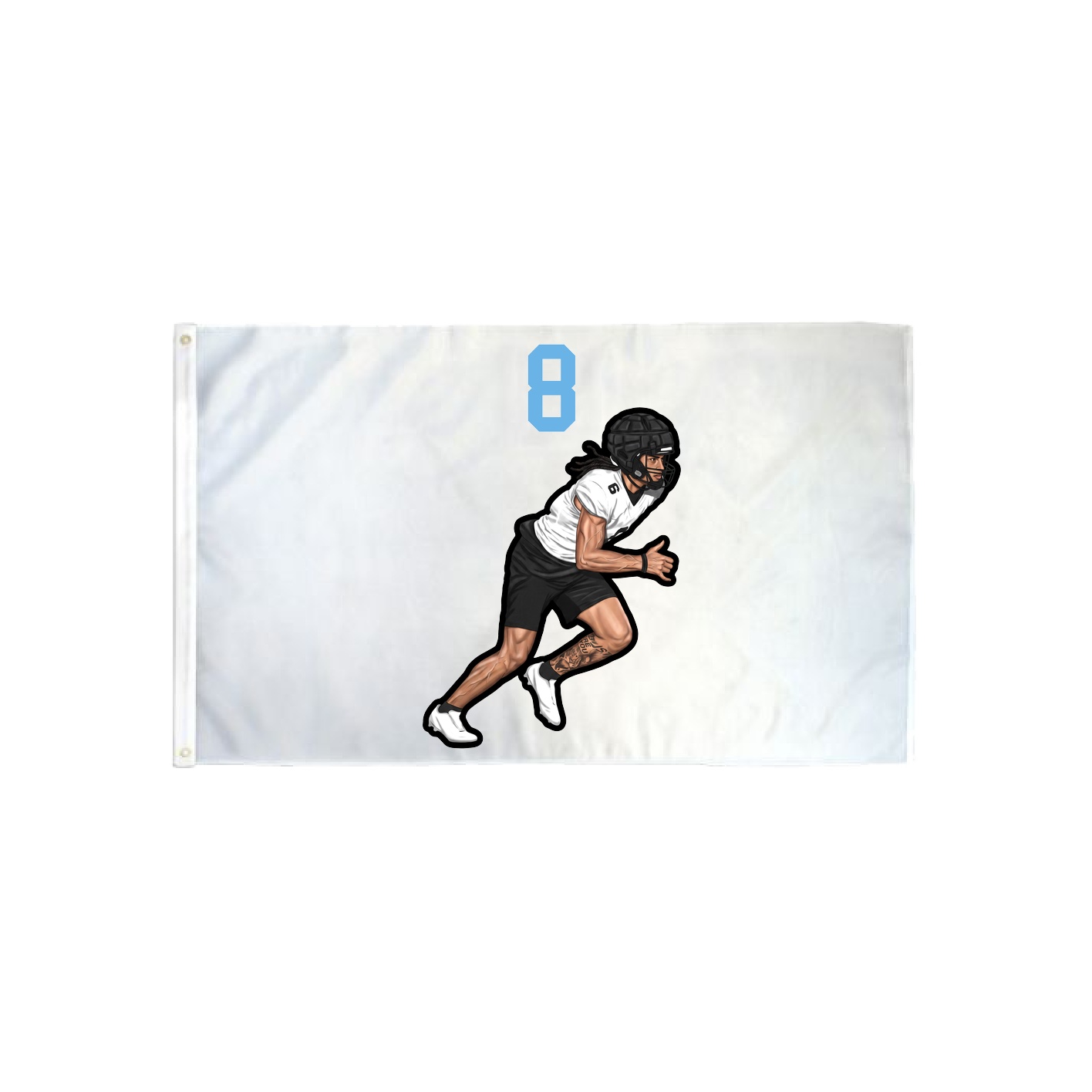 3x5 Flag — Number Top in Classic