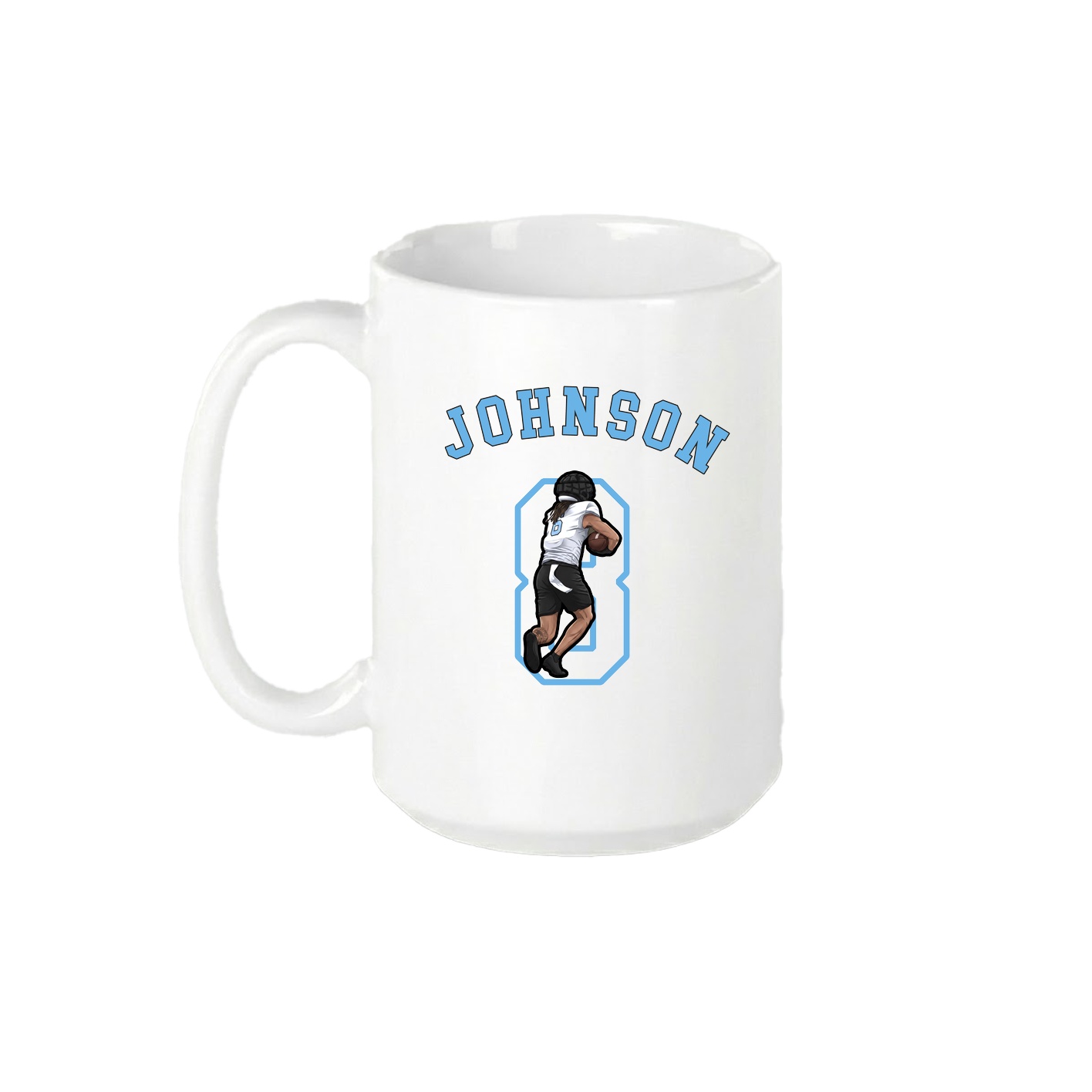 15oz Coffee Mug — Shirsey Arch in White