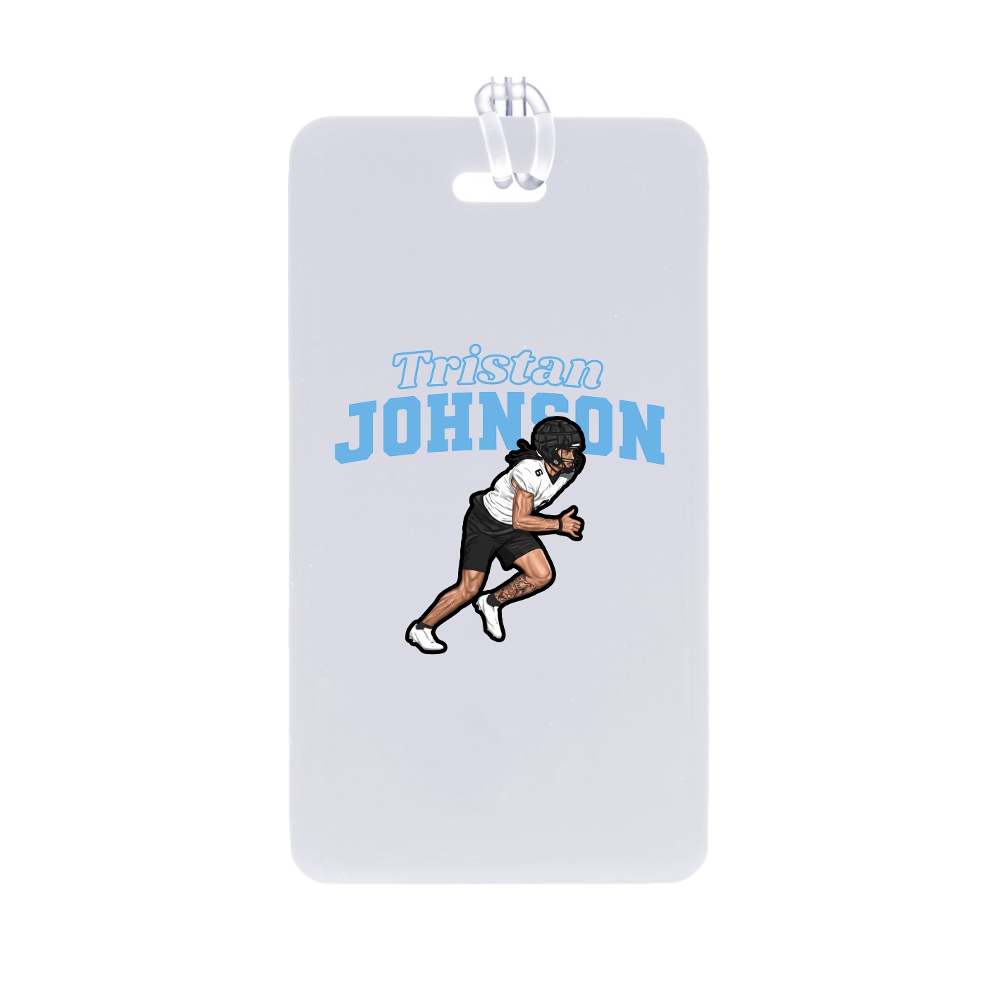 Bag Tag — Name Arch in Classic