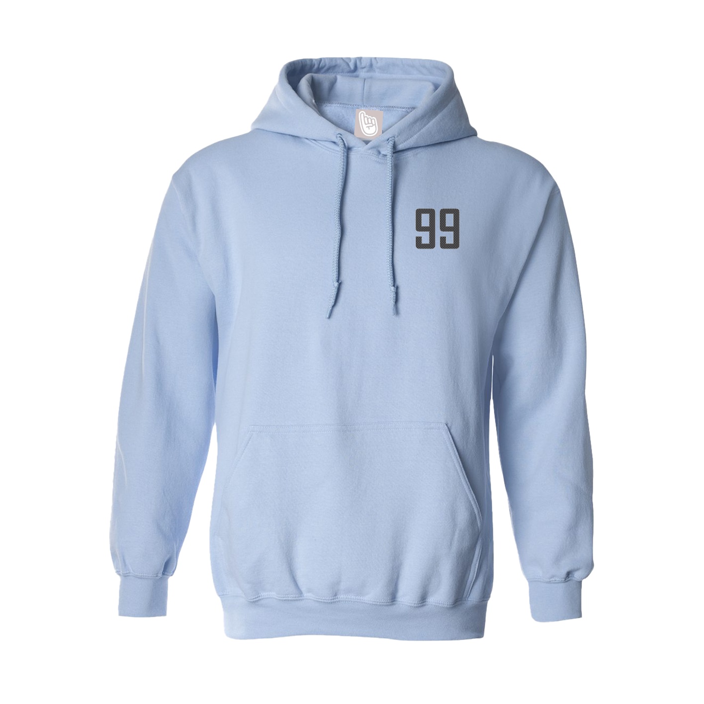 Hoodie — Front Shirsy in Light Blue