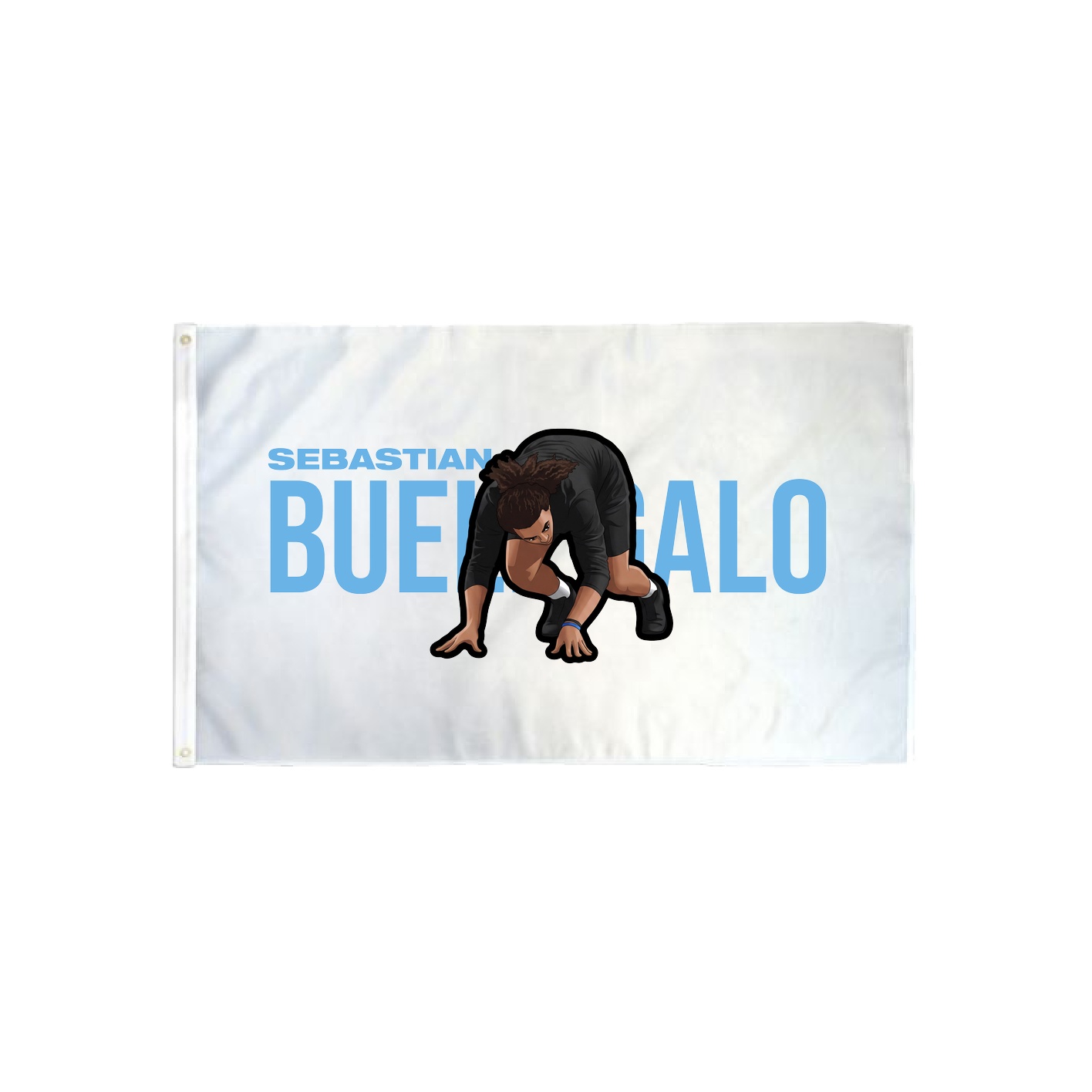 3x5 Flag — Player Name in Classic