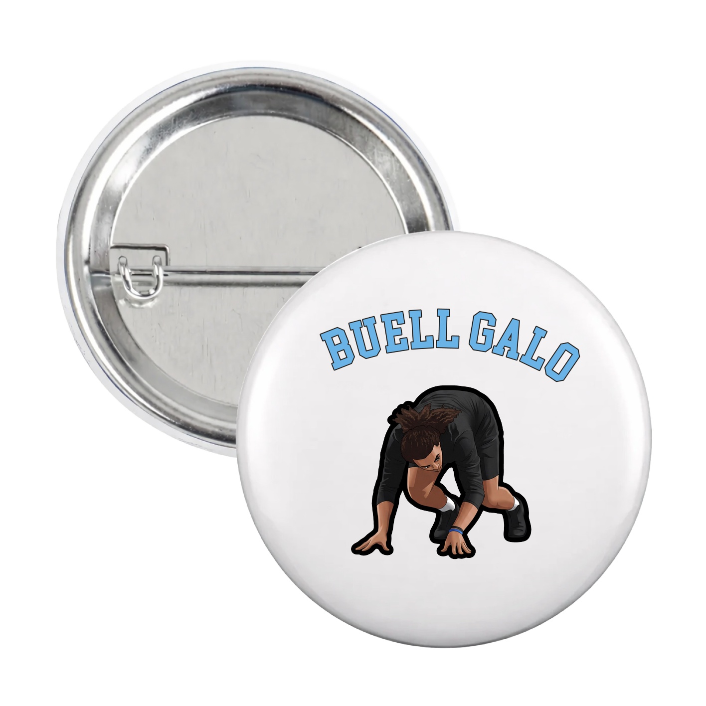 Game Day Button — Shirsey Arch in White