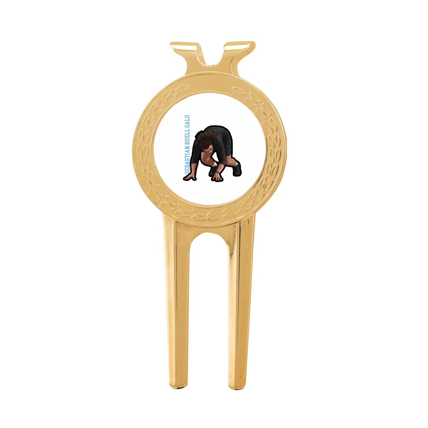 Divot Tool with Ball Marker — Name Vertical in Classic