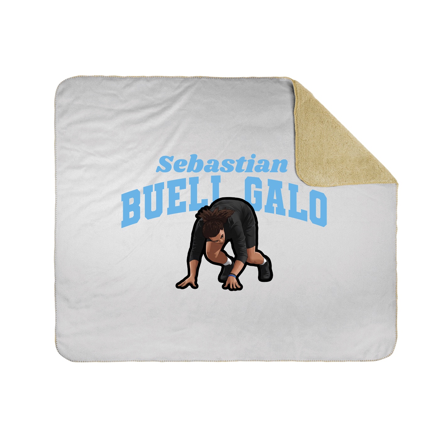Throw Blanket — Signature Arch in White
