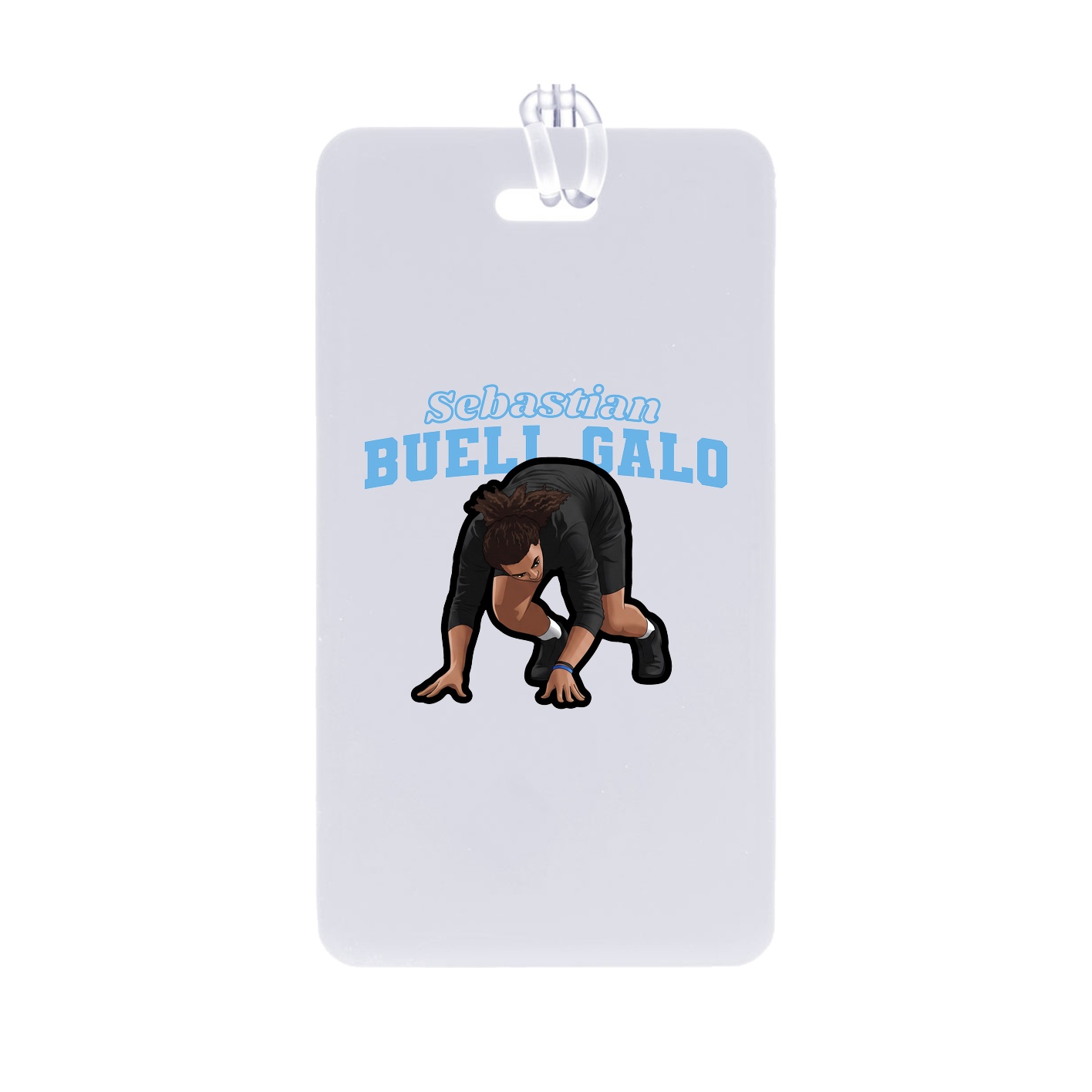 Bag Tag — Name Arch in Classic