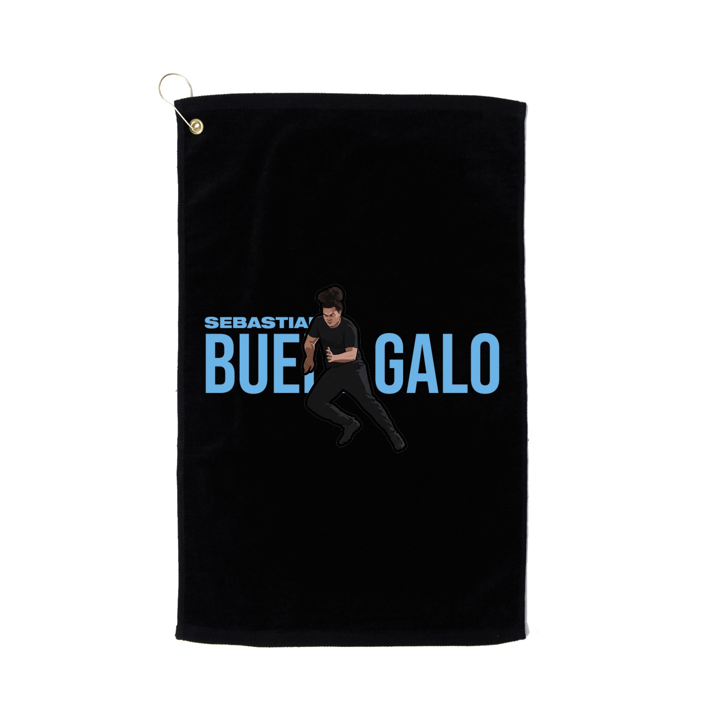 Golf Towel — Player Name in Black