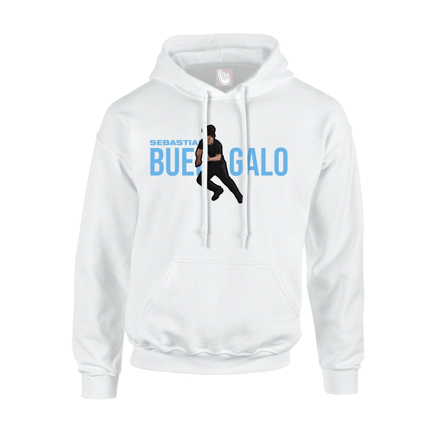 Hoodie — Player Name in White