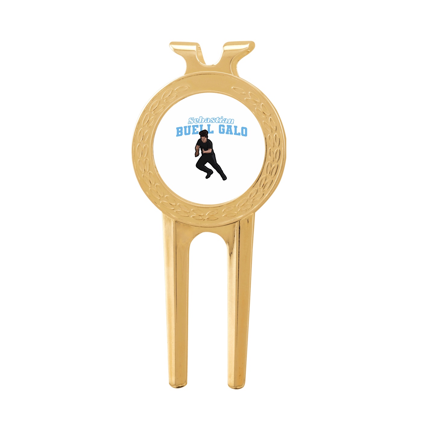 Divot Tool with Ball Marker — Name Arch in Classic