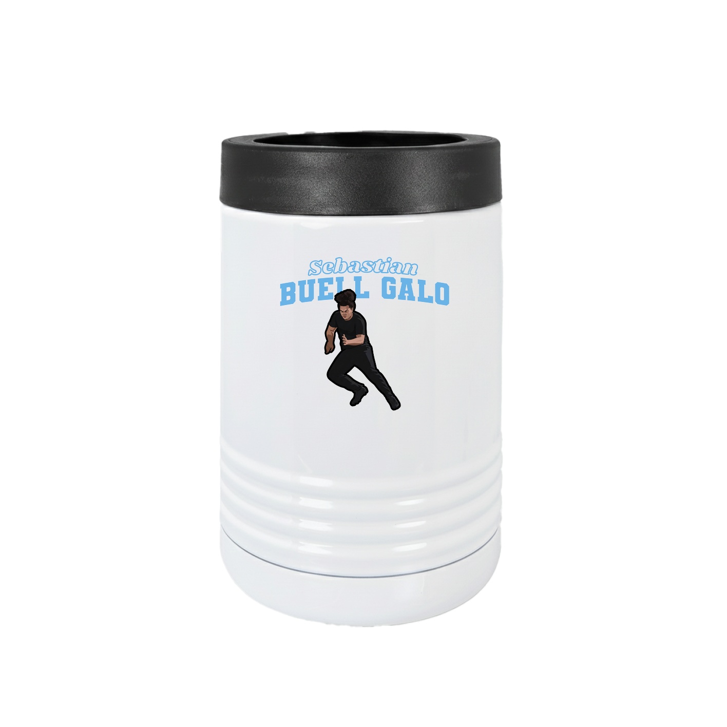Beverage Holder — Name Arch in White