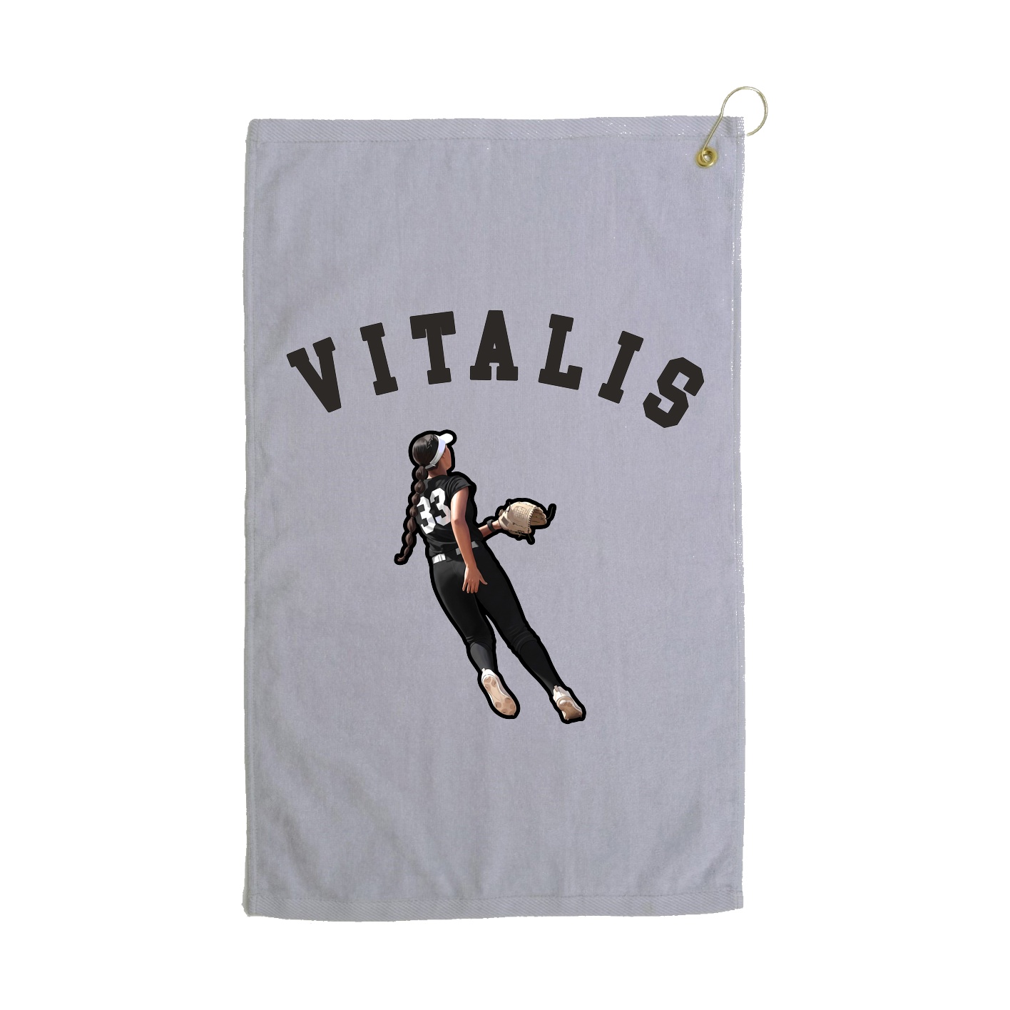 Golf Towel — Shirsey Arch in Grey