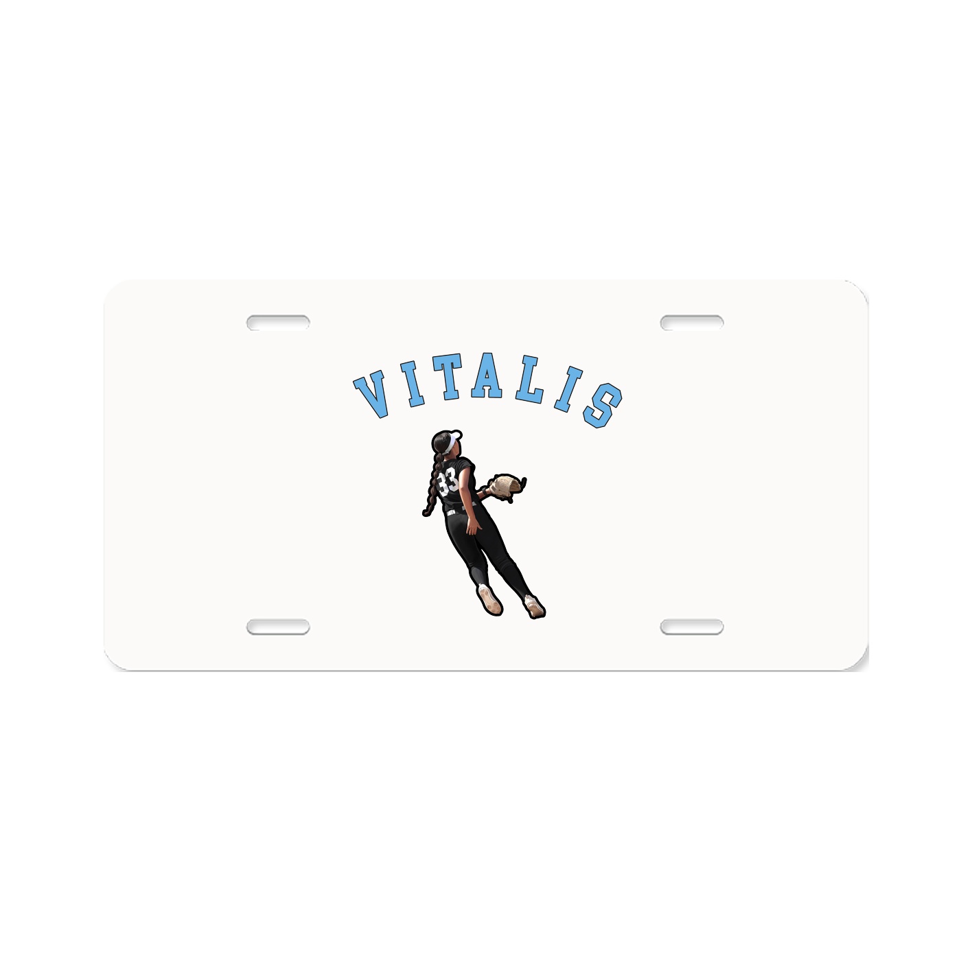 License Plate — Shirsey Arch in Classic