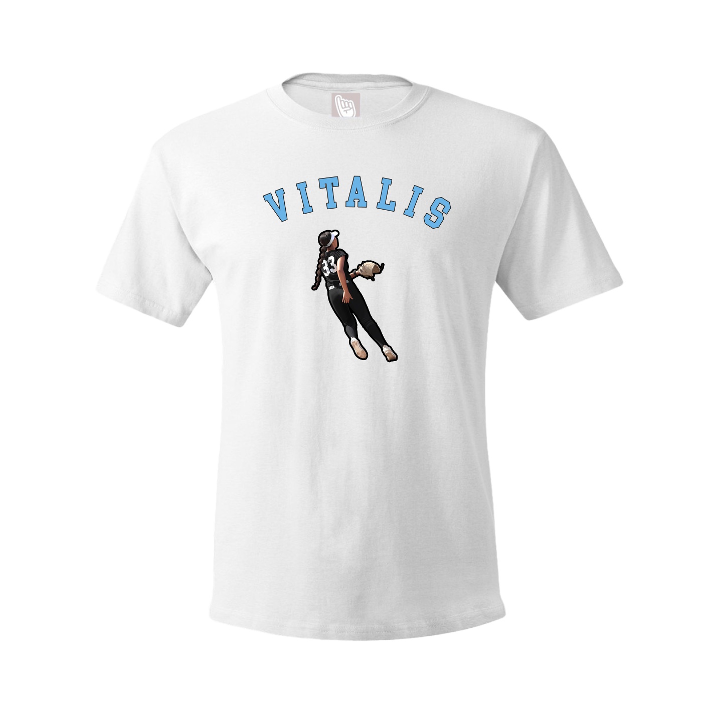 Youth Tee — Shirsey Arch in White