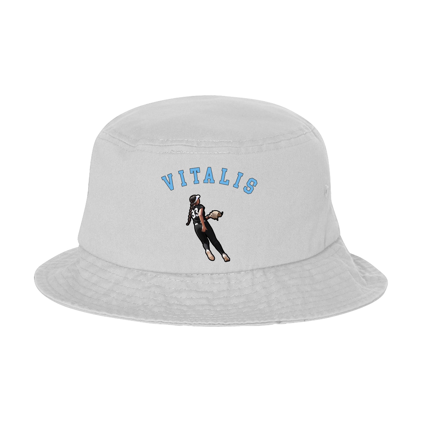 Bucket Cap — Shirsey Arch in White