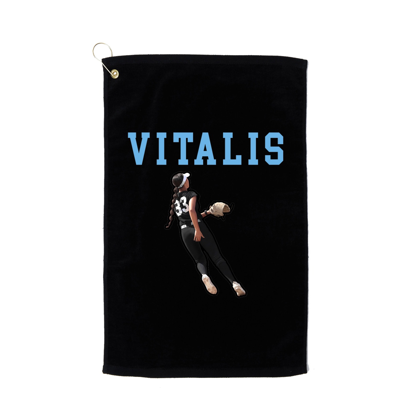 Golf Towel — Shirsey in Black