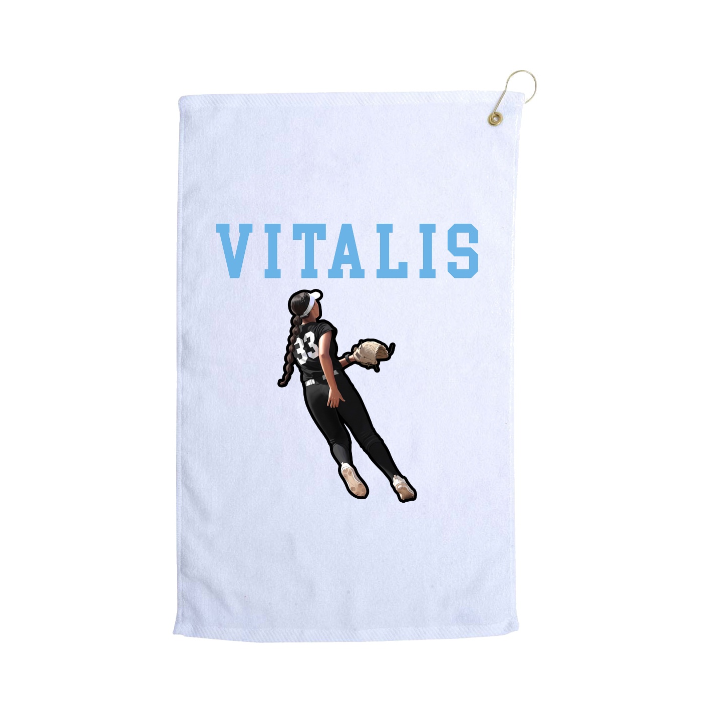 Golf Towel — Shirsey in White
