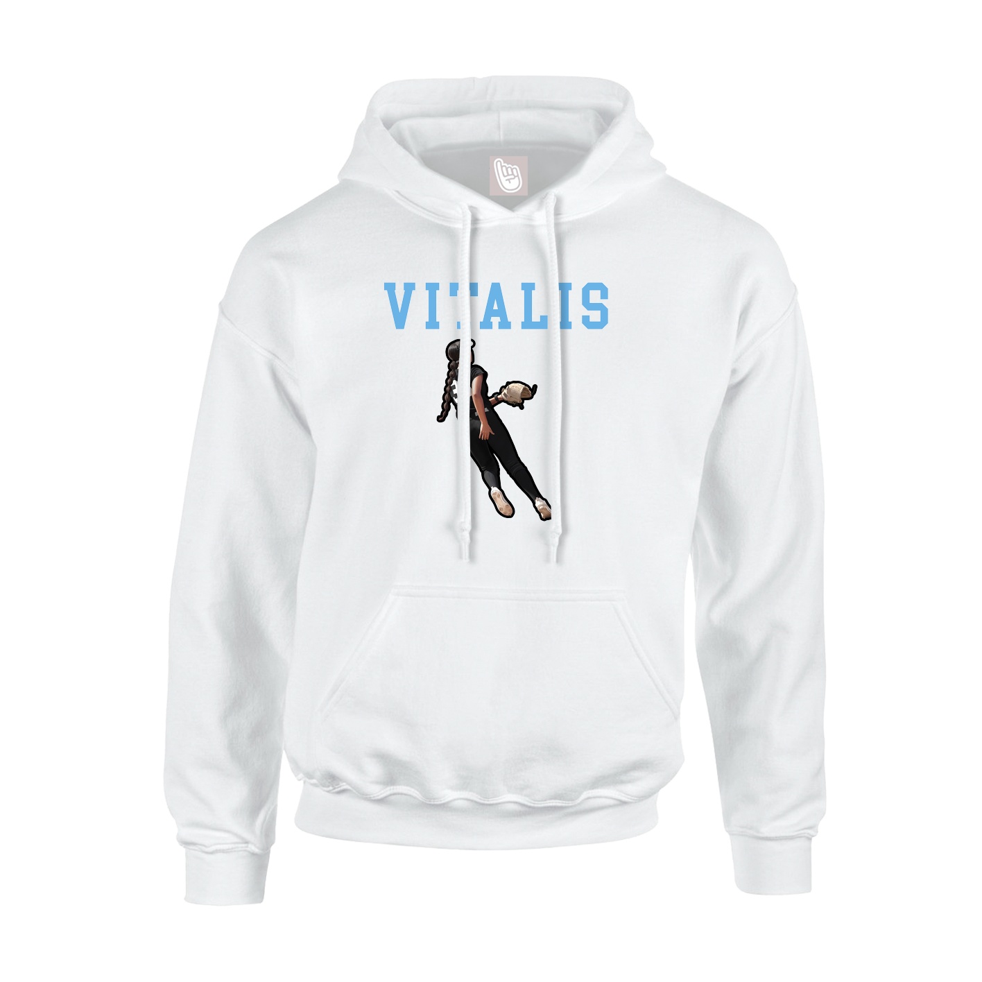 Youth Hoodie — Shirsey in White