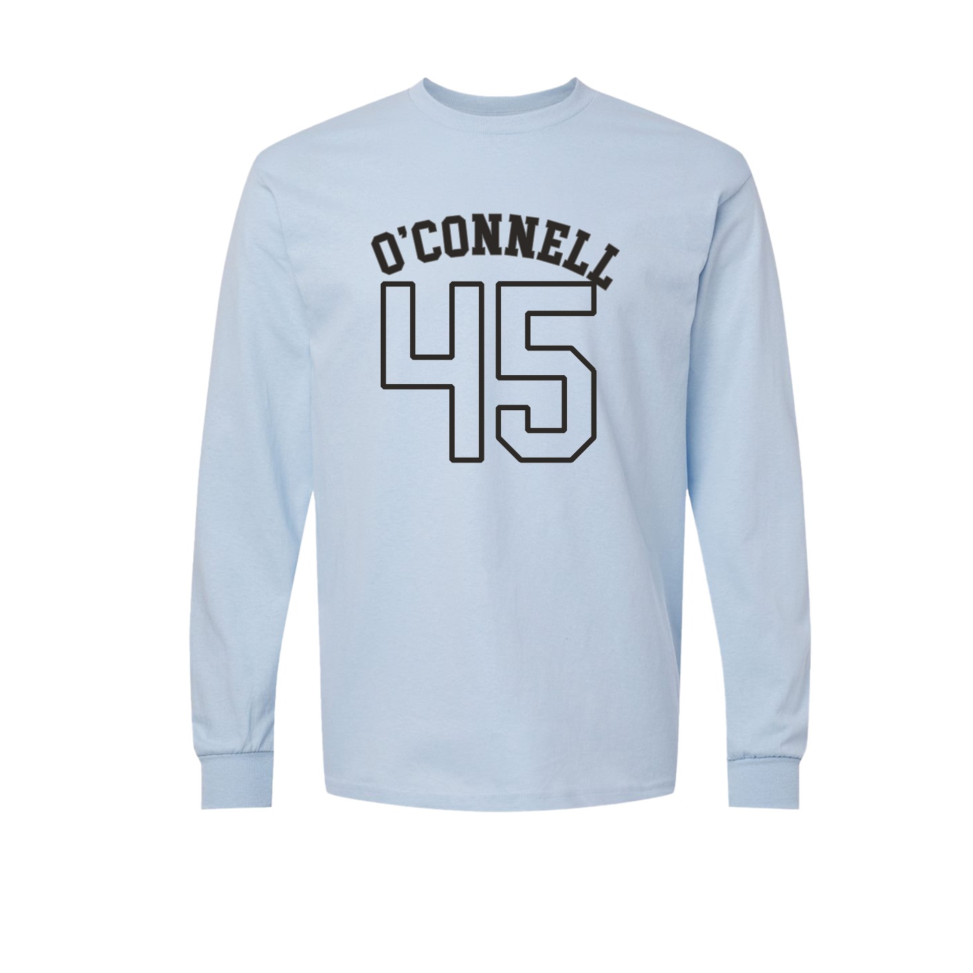 Long Sleeve Tee — Shirsey Arch in Light Blue