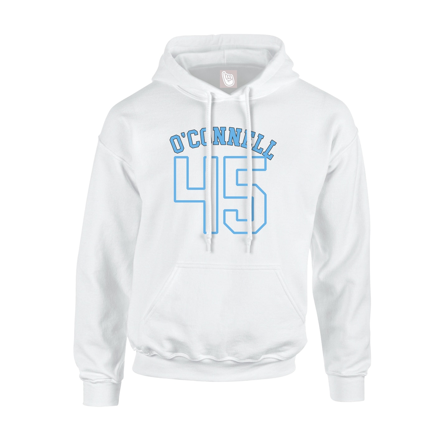 Hoodie — Shirsey Arch in White