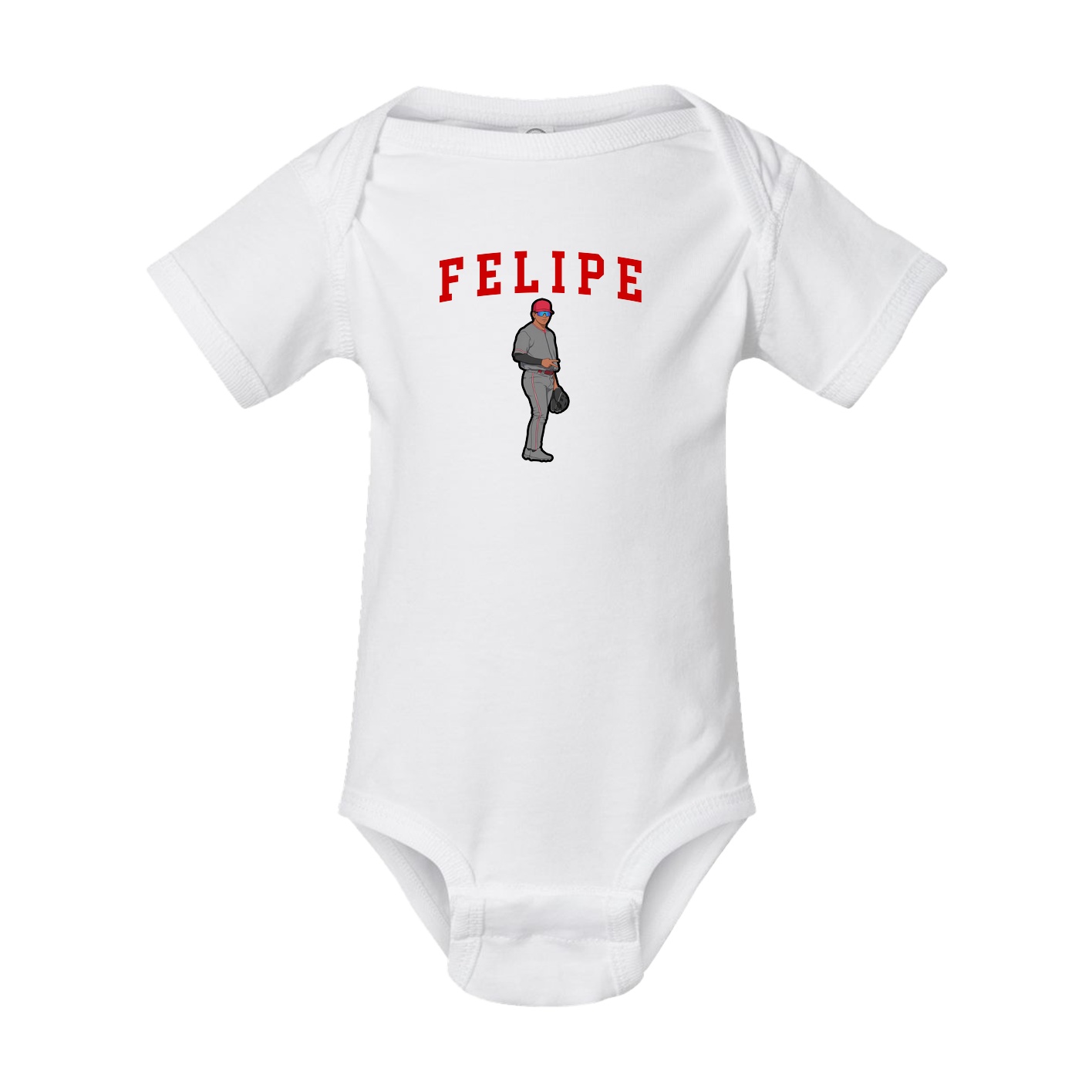 Baby Onesie — Shirsey in White