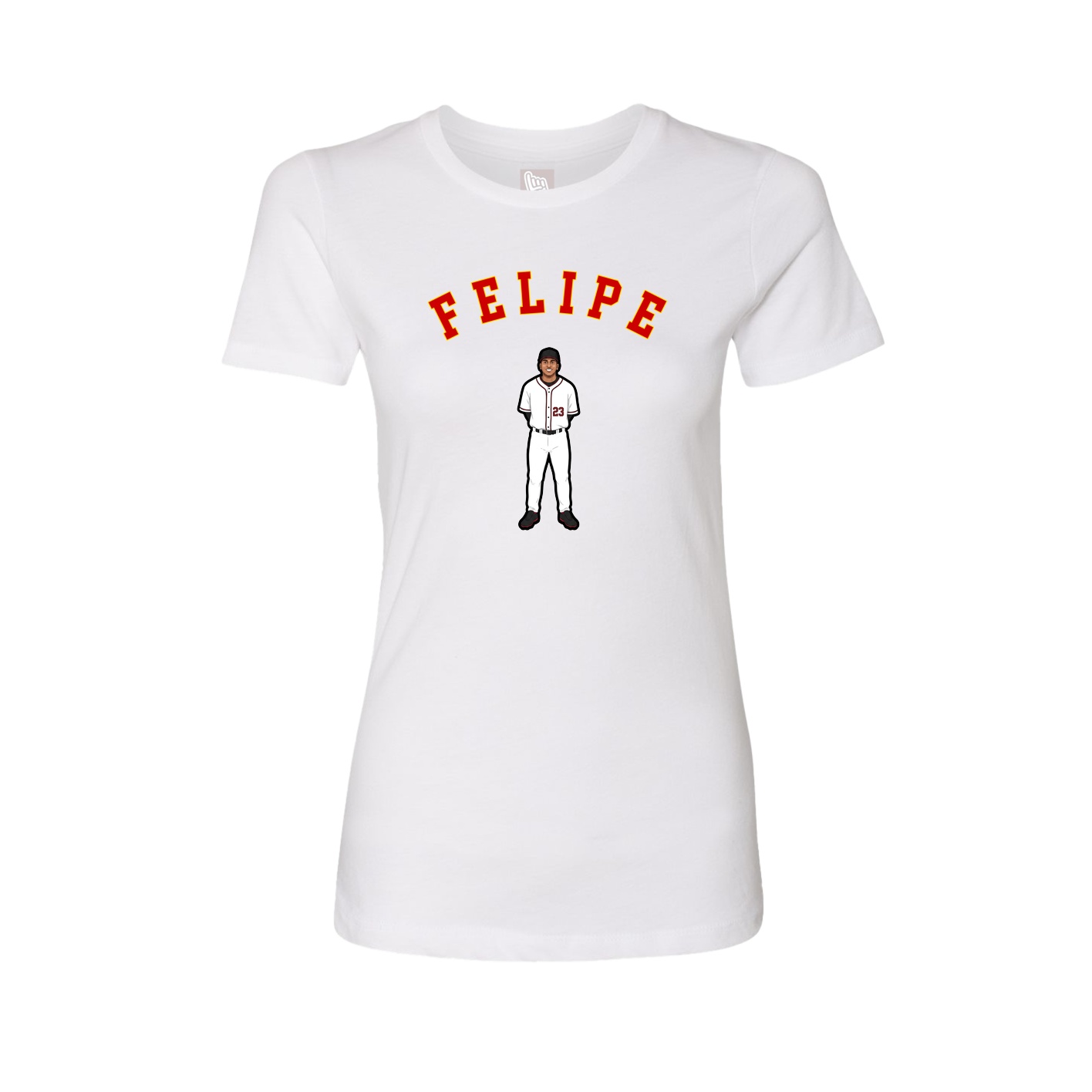 Womens Tee — Shirsey Arch in White