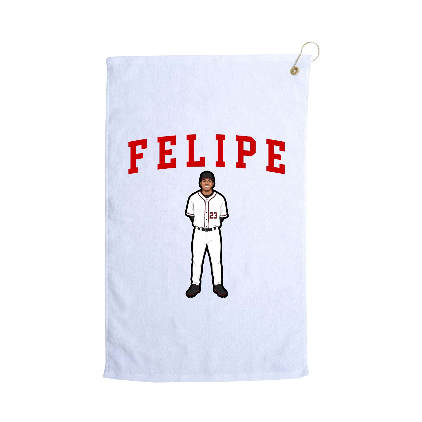 Golf Towel — Shirsey in White