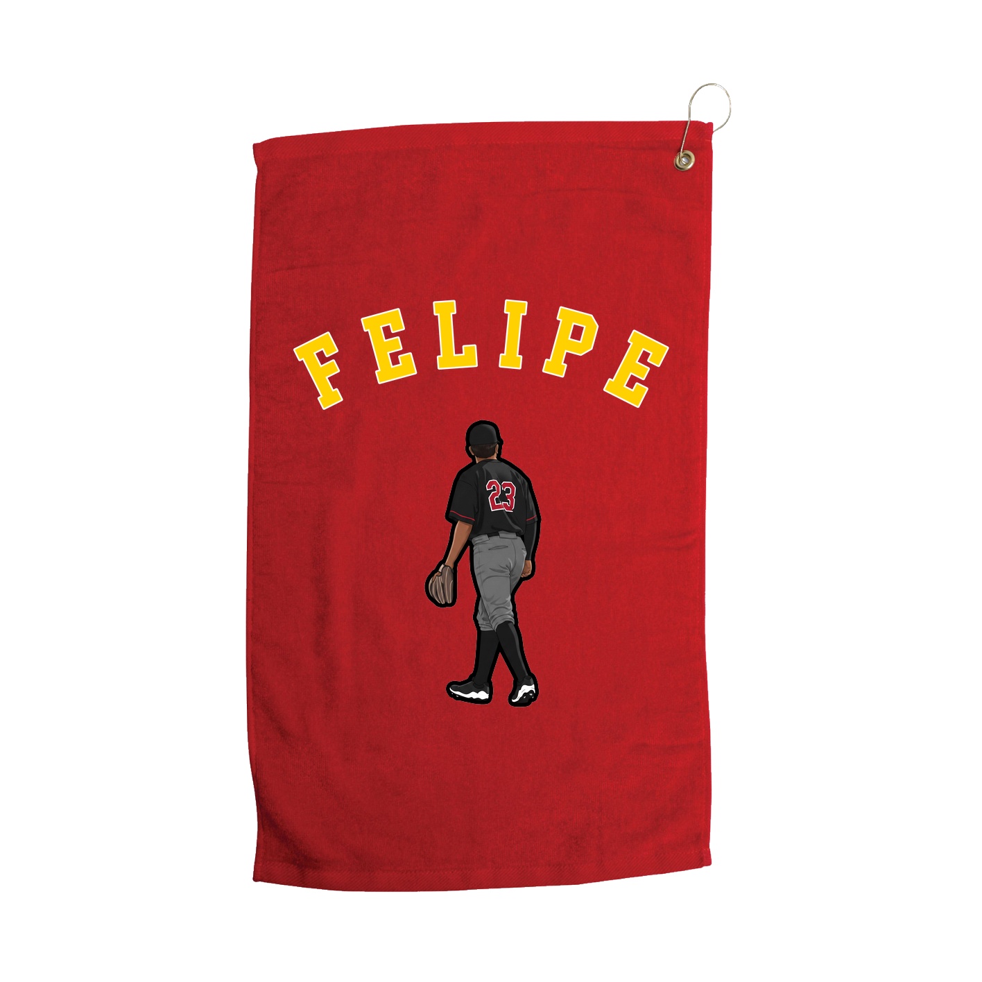 Golf Towel — Shirsey Arch in Red