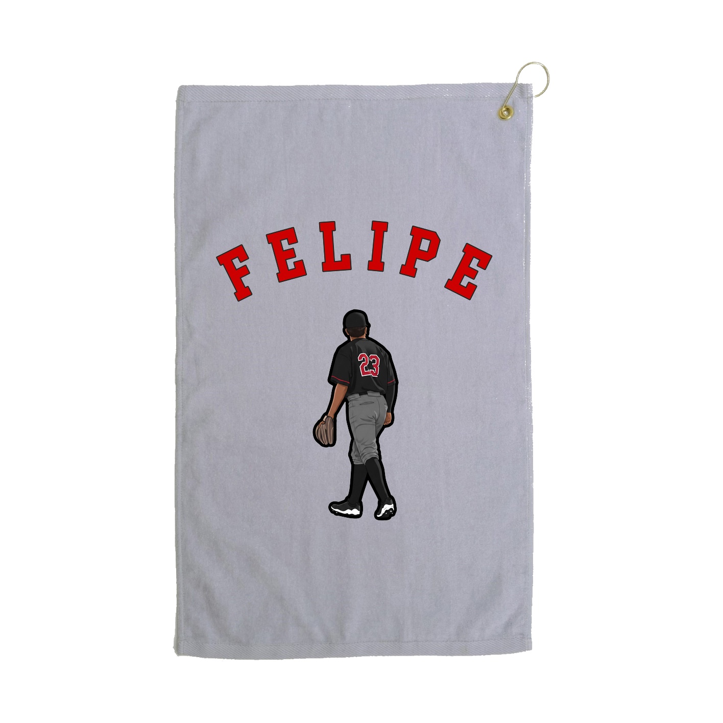 Golf Towel — Shirsey Arch in Grey