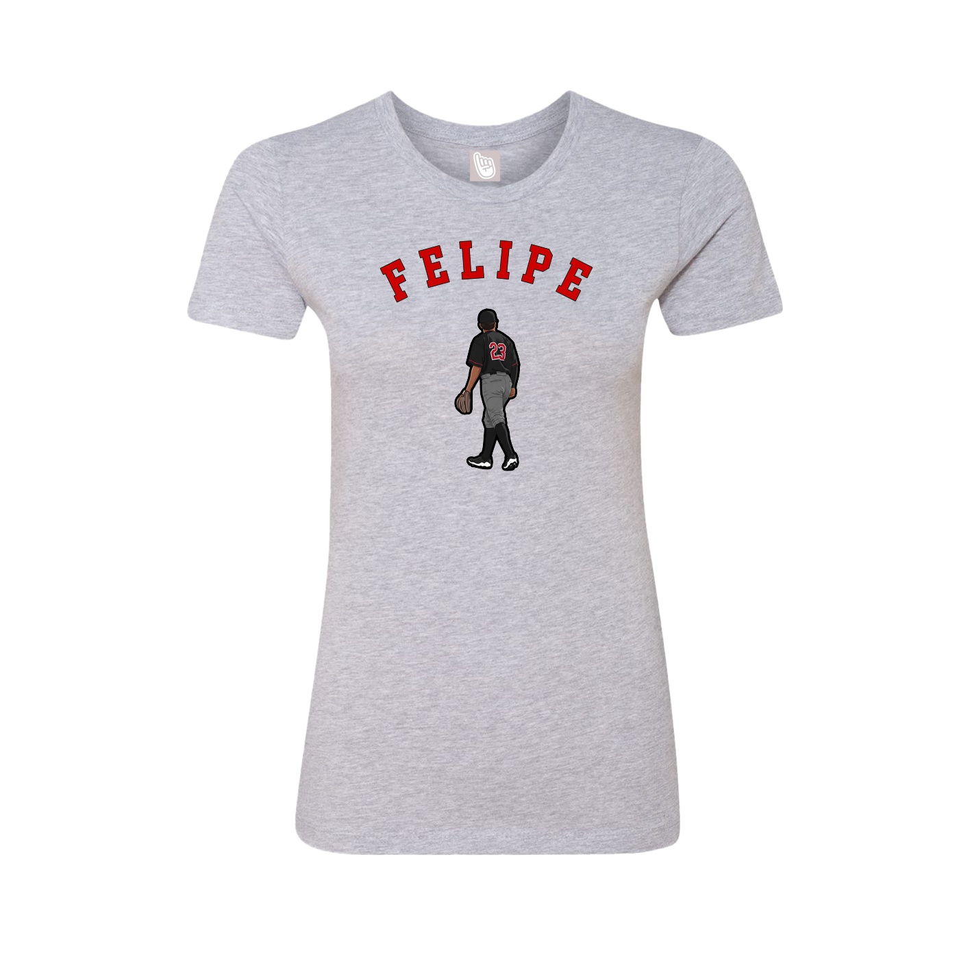 Womens Tee — Shirsey Arch in Grey