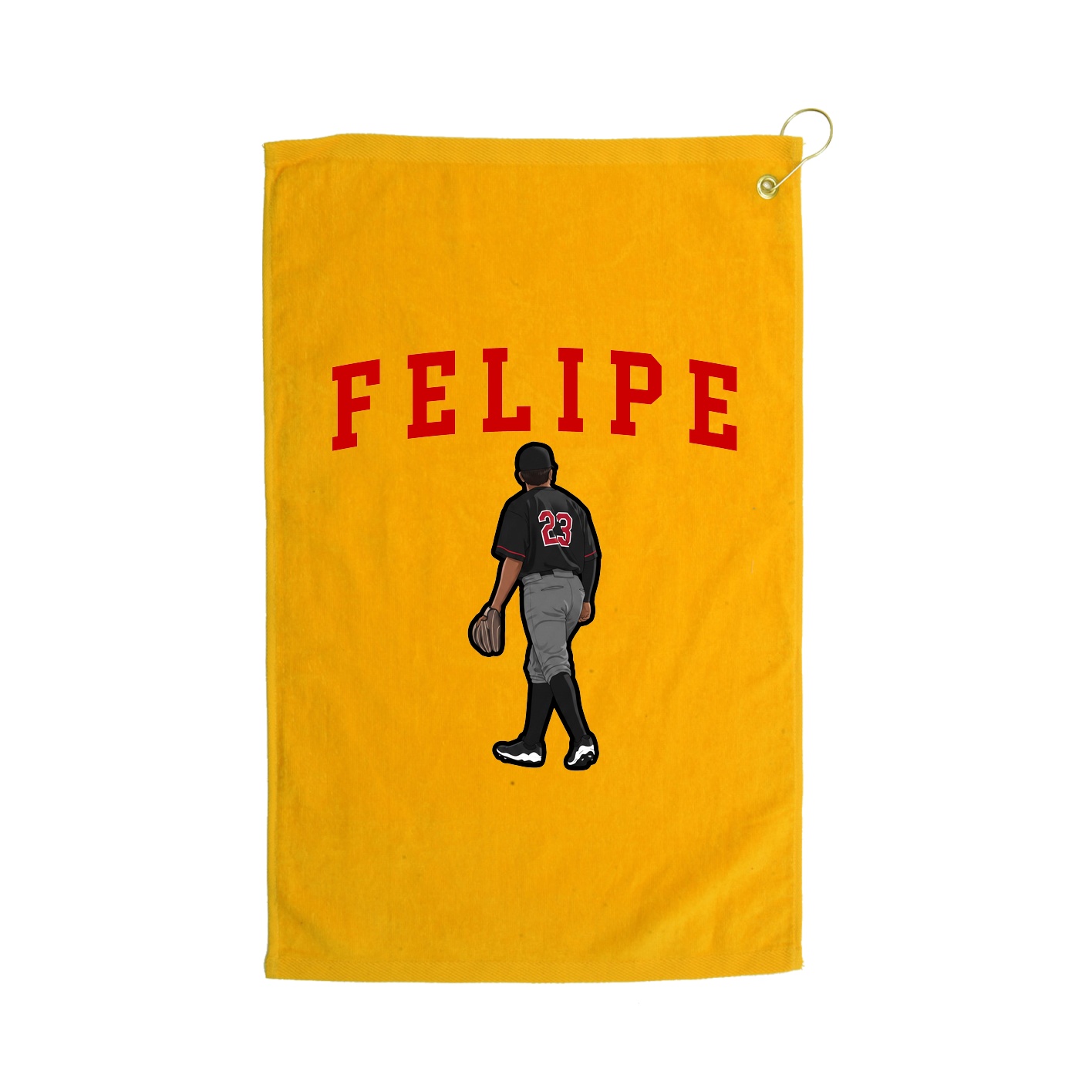 Golf Towel — Shirsey in Gold