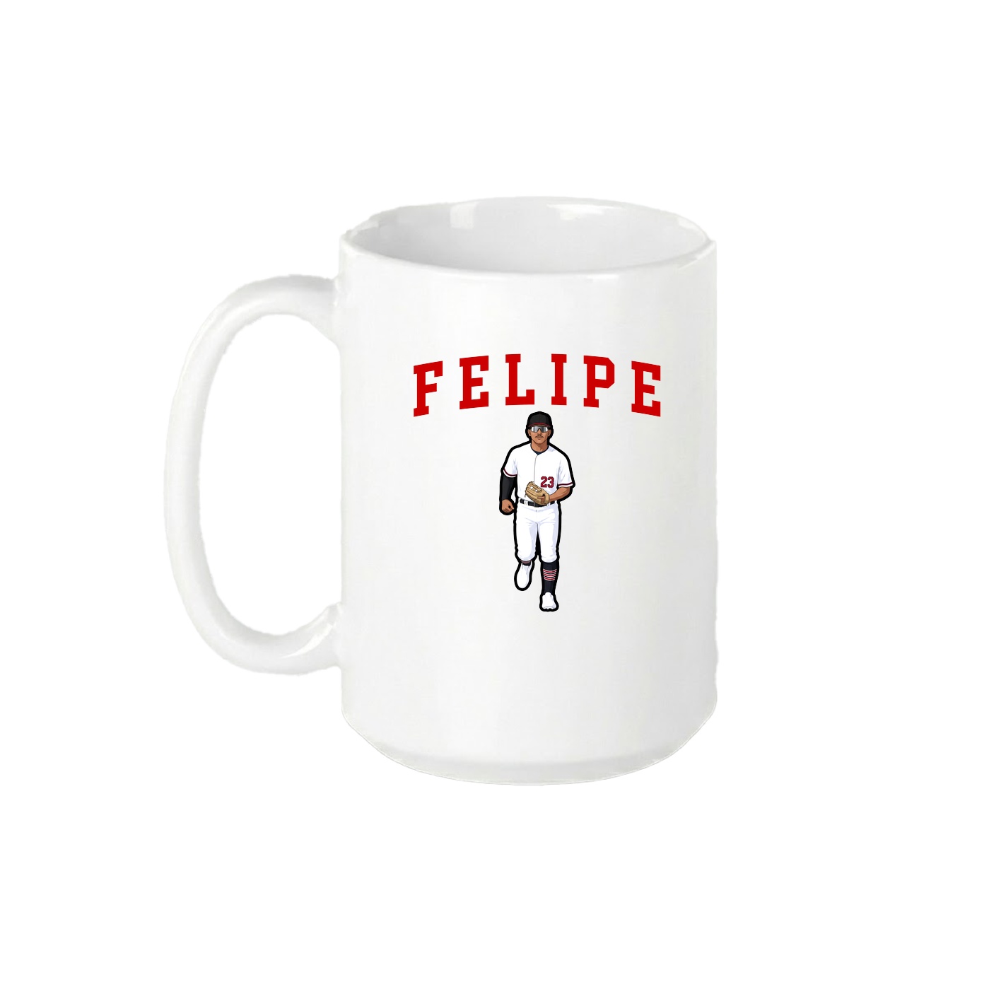 15oz Coffee Mug — Shirsey in White