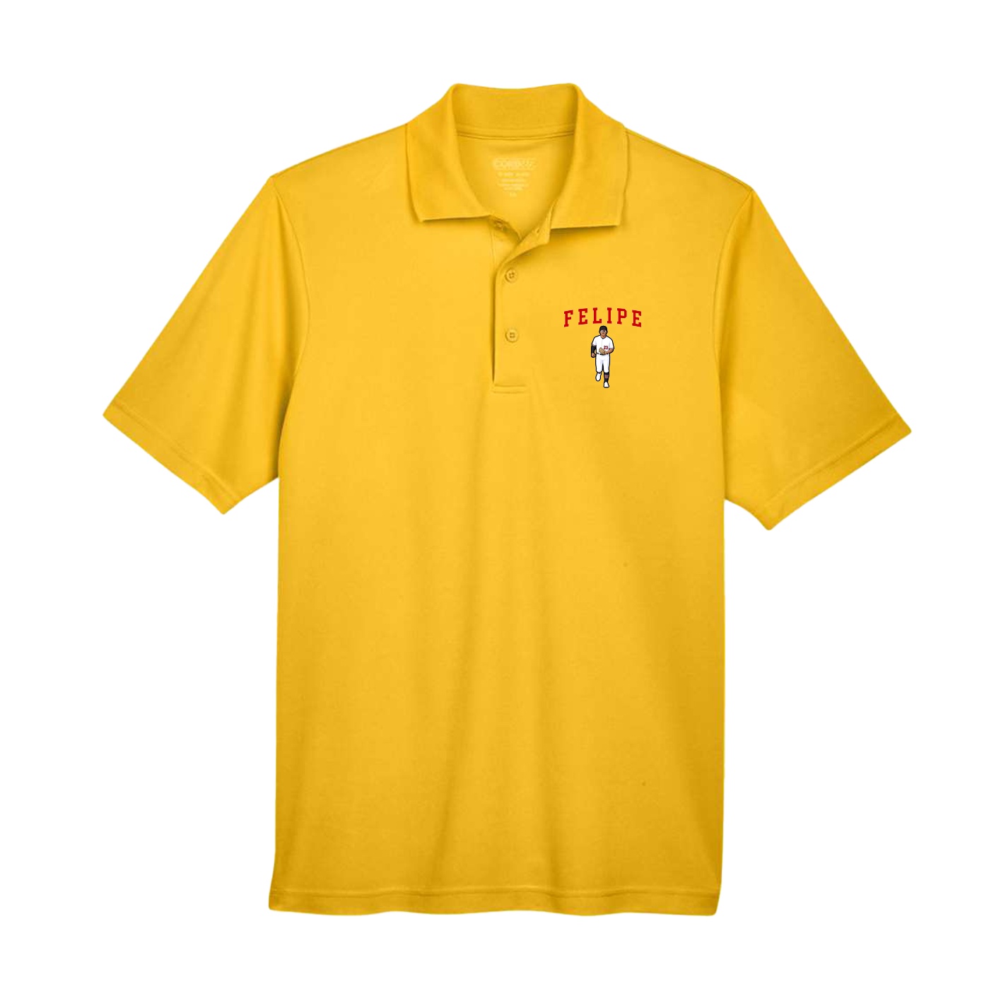 Performance Polo — Shirsey in Gold