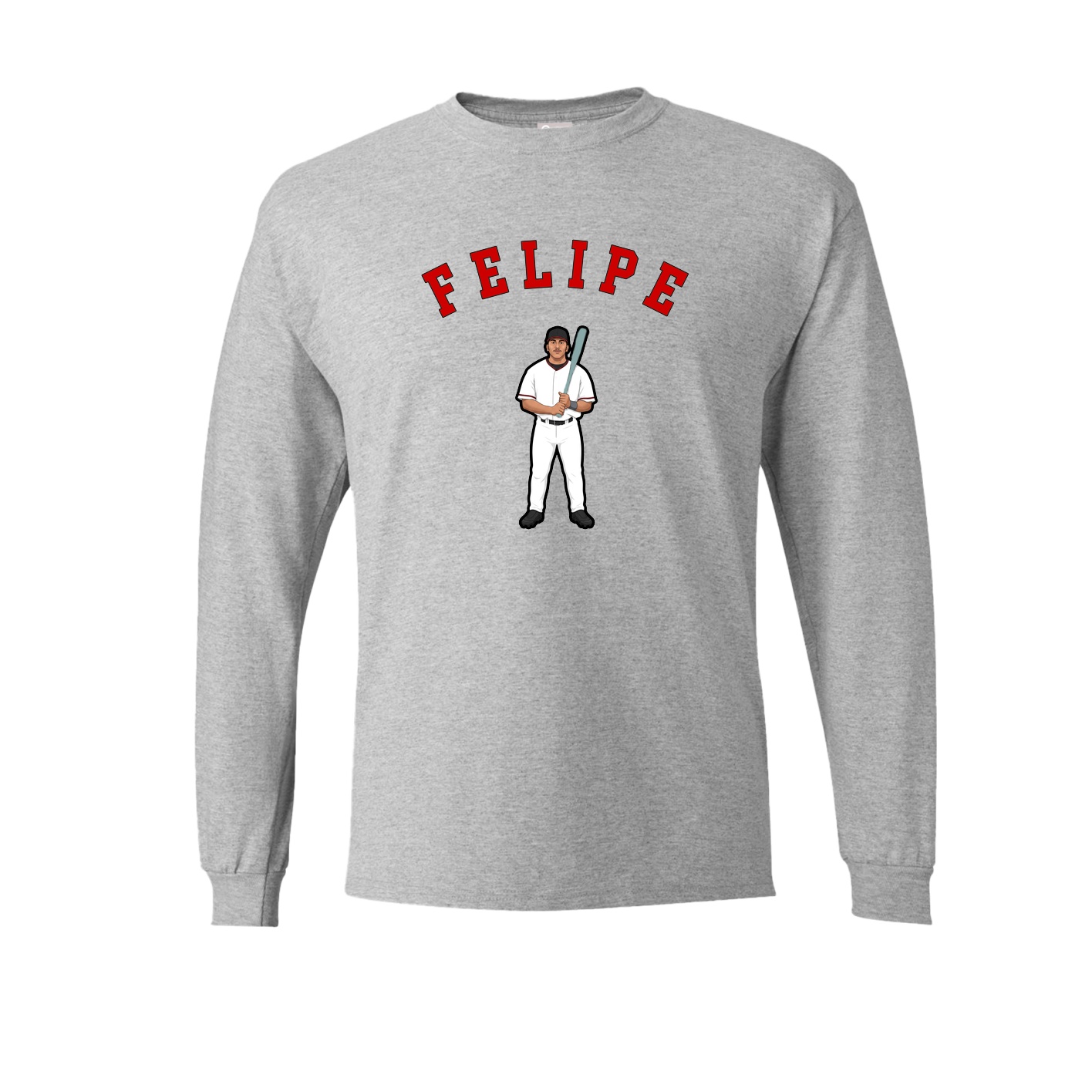 Long Sleeve Tee — Shirsey Arch in Grey
