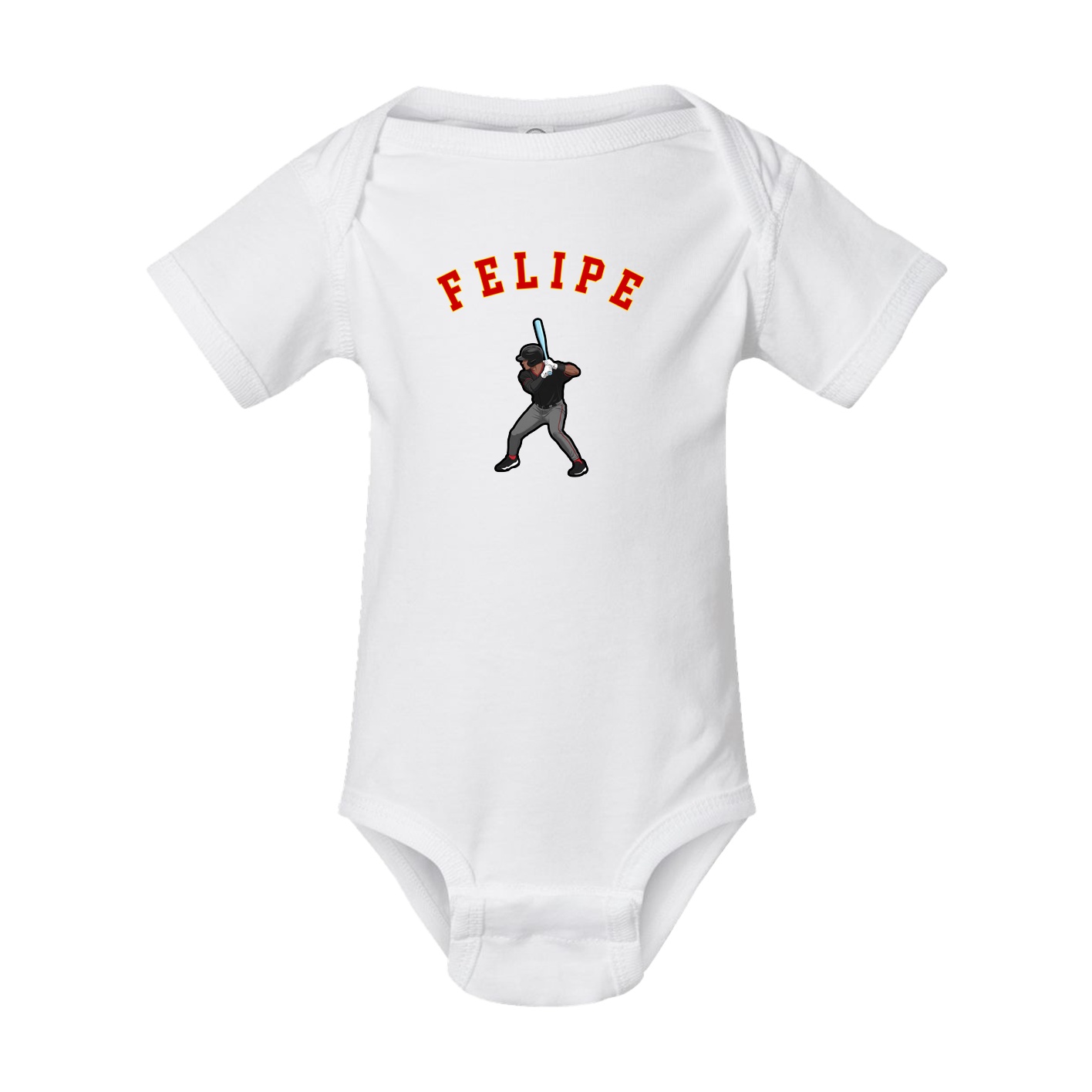 Baby Onesie — Shirsey Arch in White